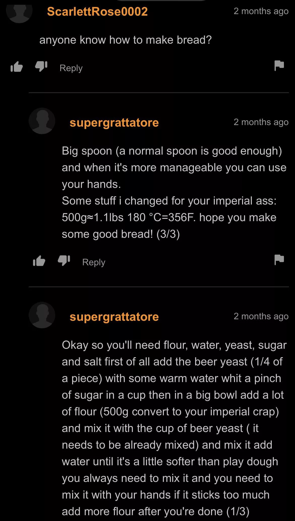 Bread Tutorial