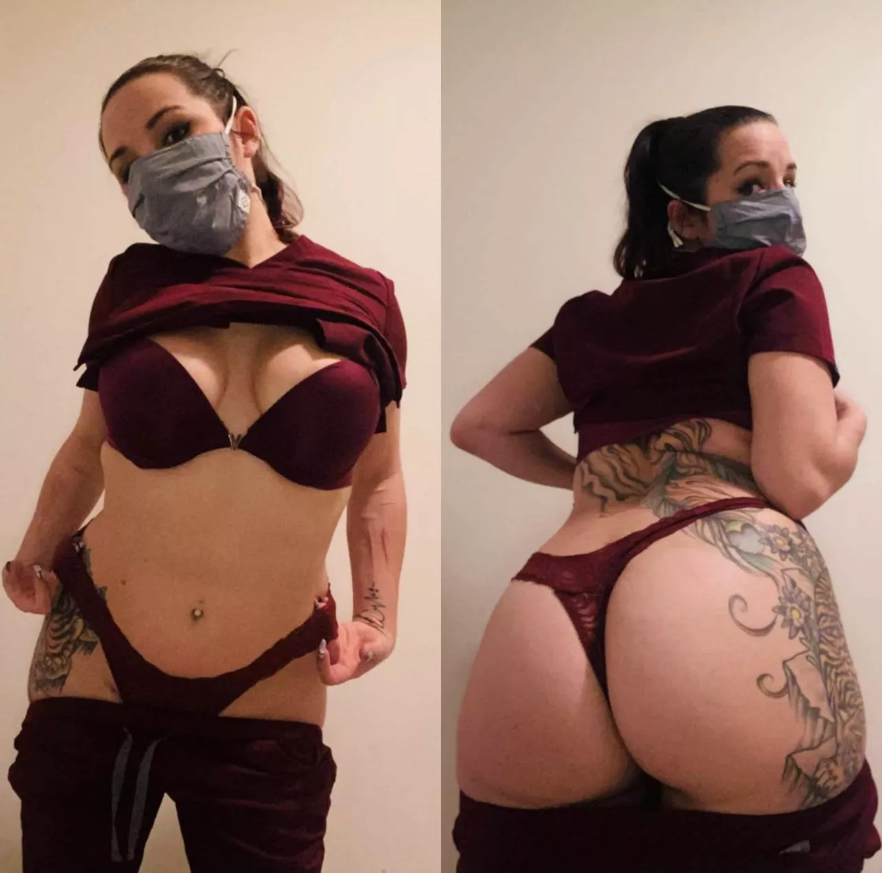 Ever wanted to know what is under my scrubs?!?