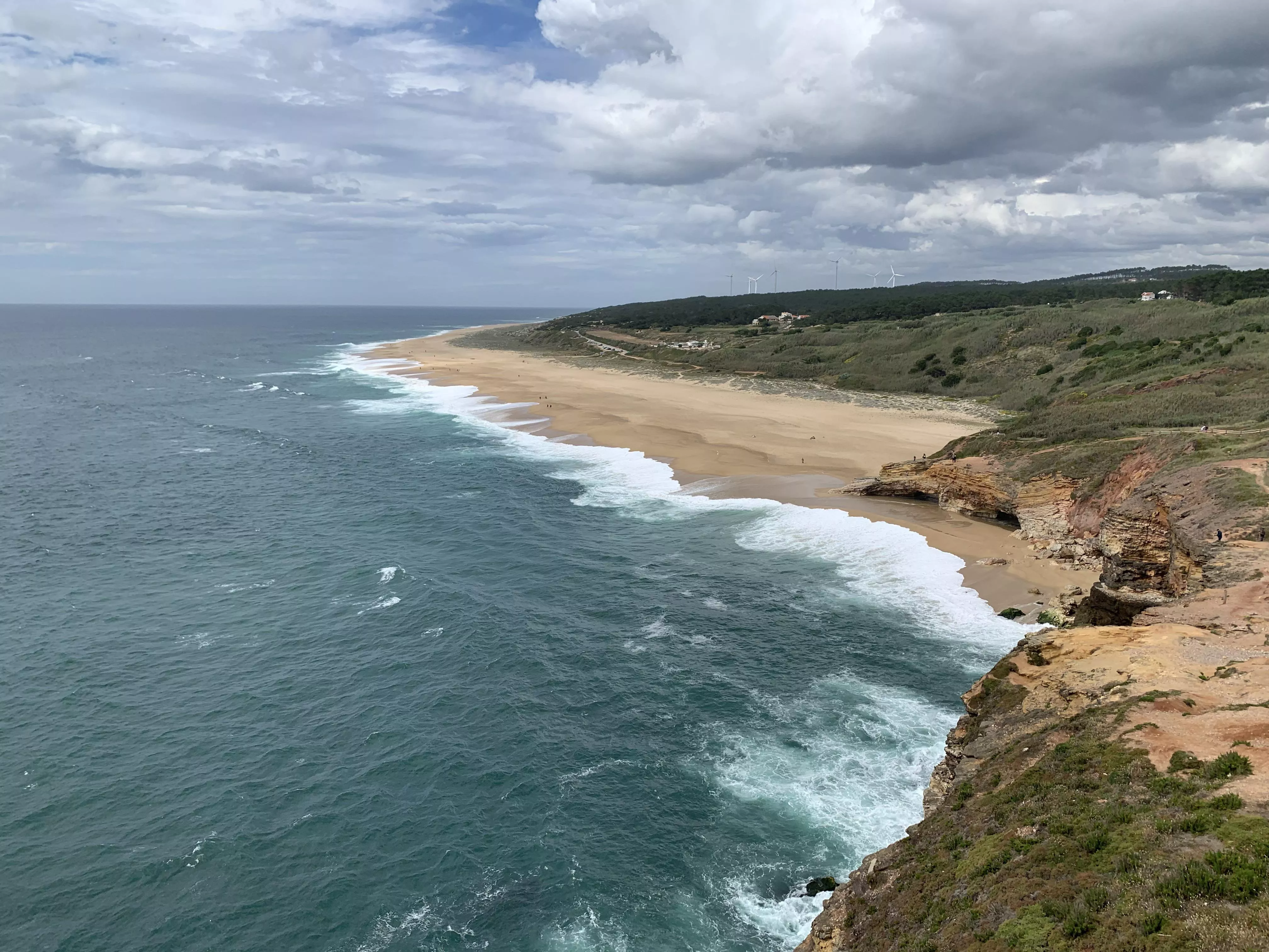 Praia Norte, Nazare, Portugal