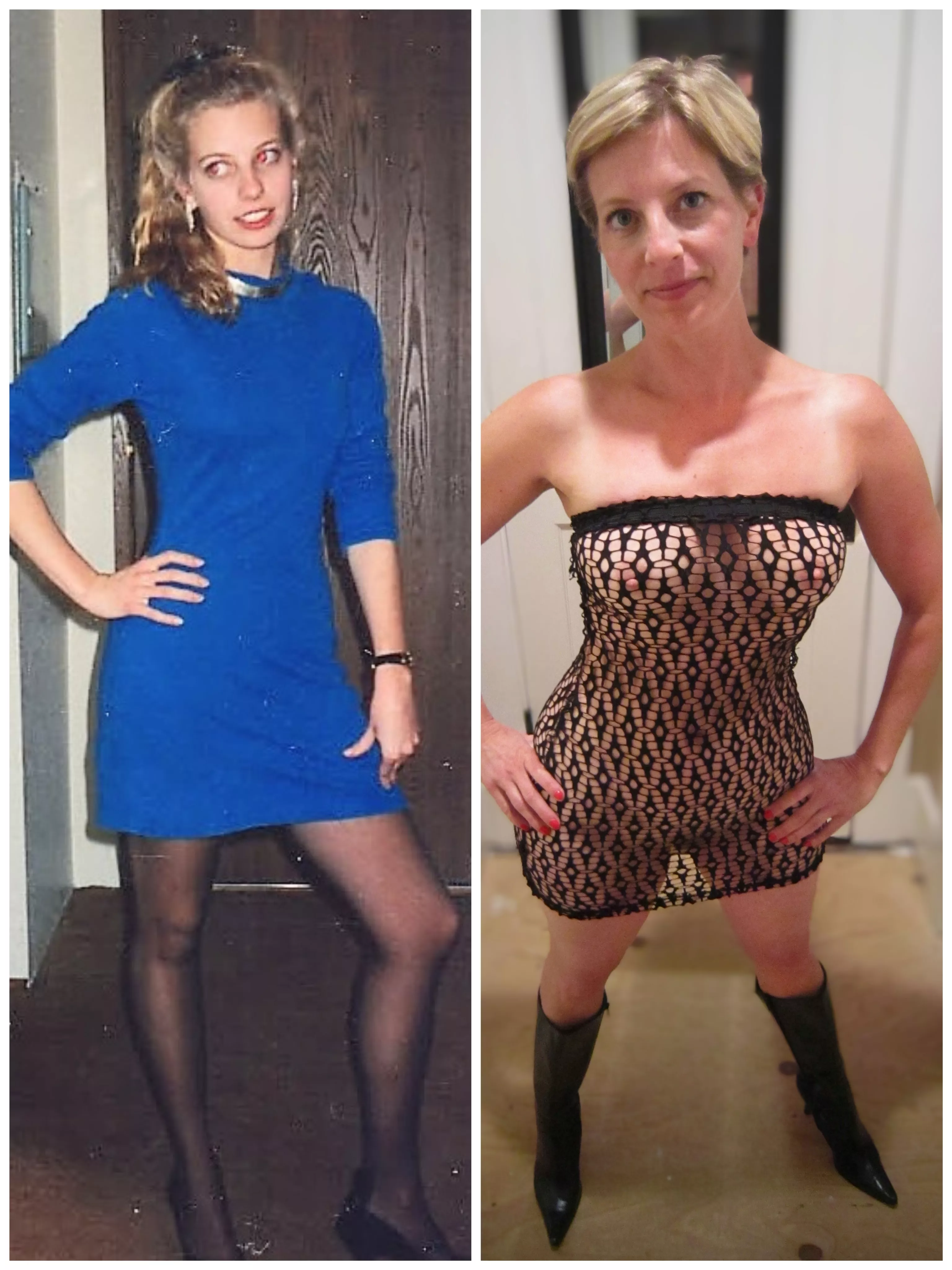 Soccer mom in the mood then & now