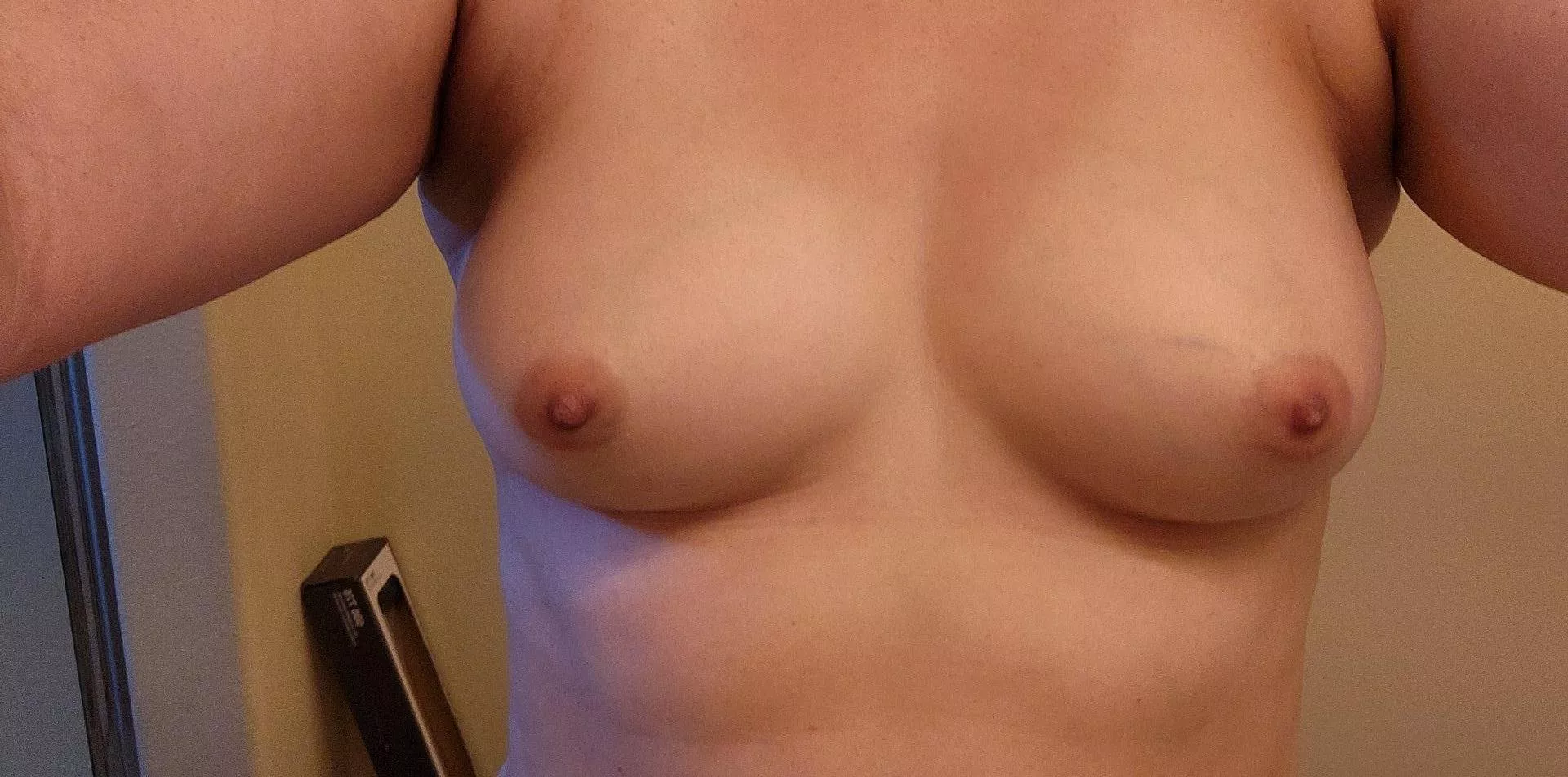 Look at my wife's perfect tits!