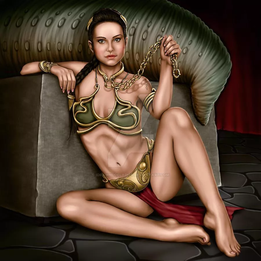 Slave Padme, like mother like daughter. (idrawnudeladies) [Star Wars]