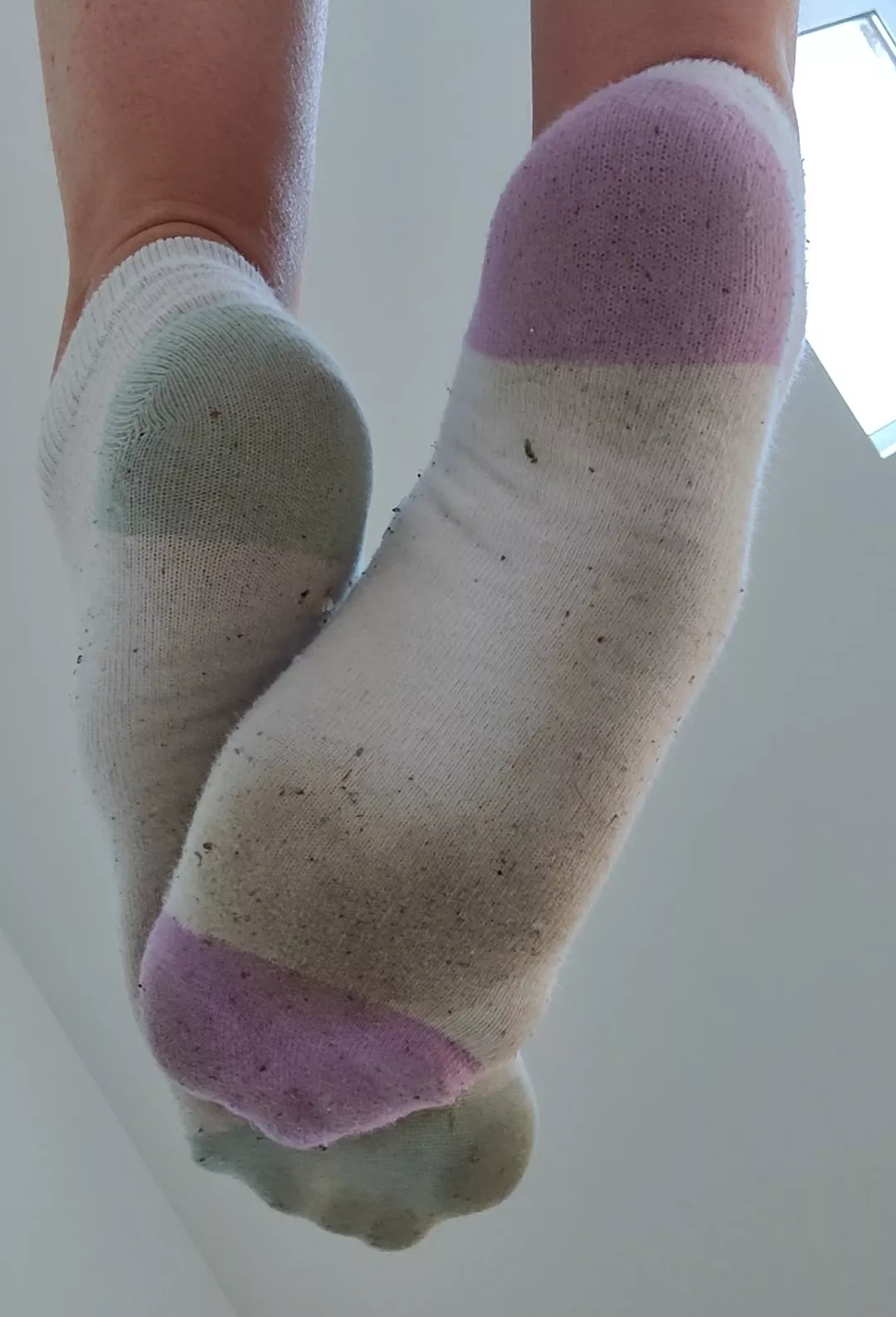 So dirty after 11 hours of work. anyone wants to buy me new socks?