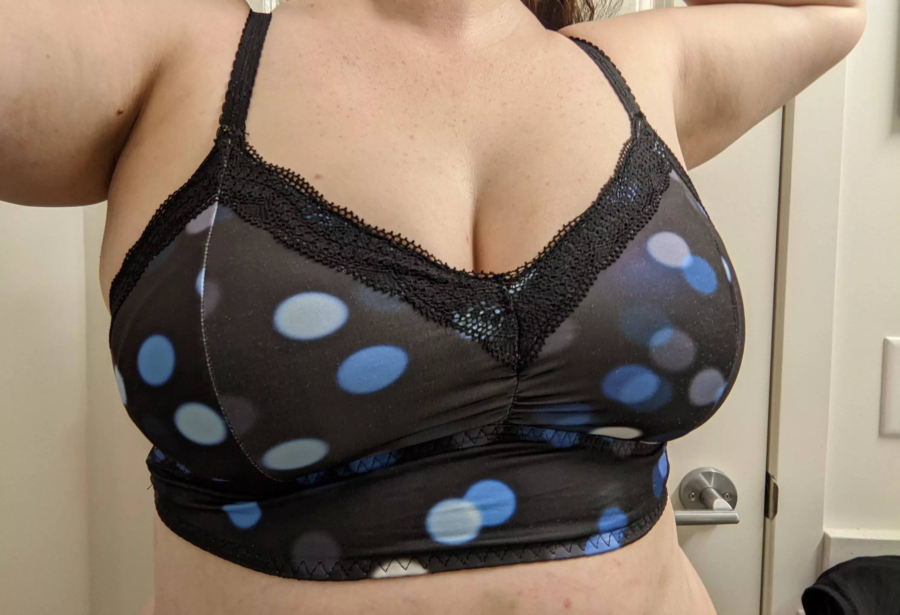 Comfy bralette holds everything in place