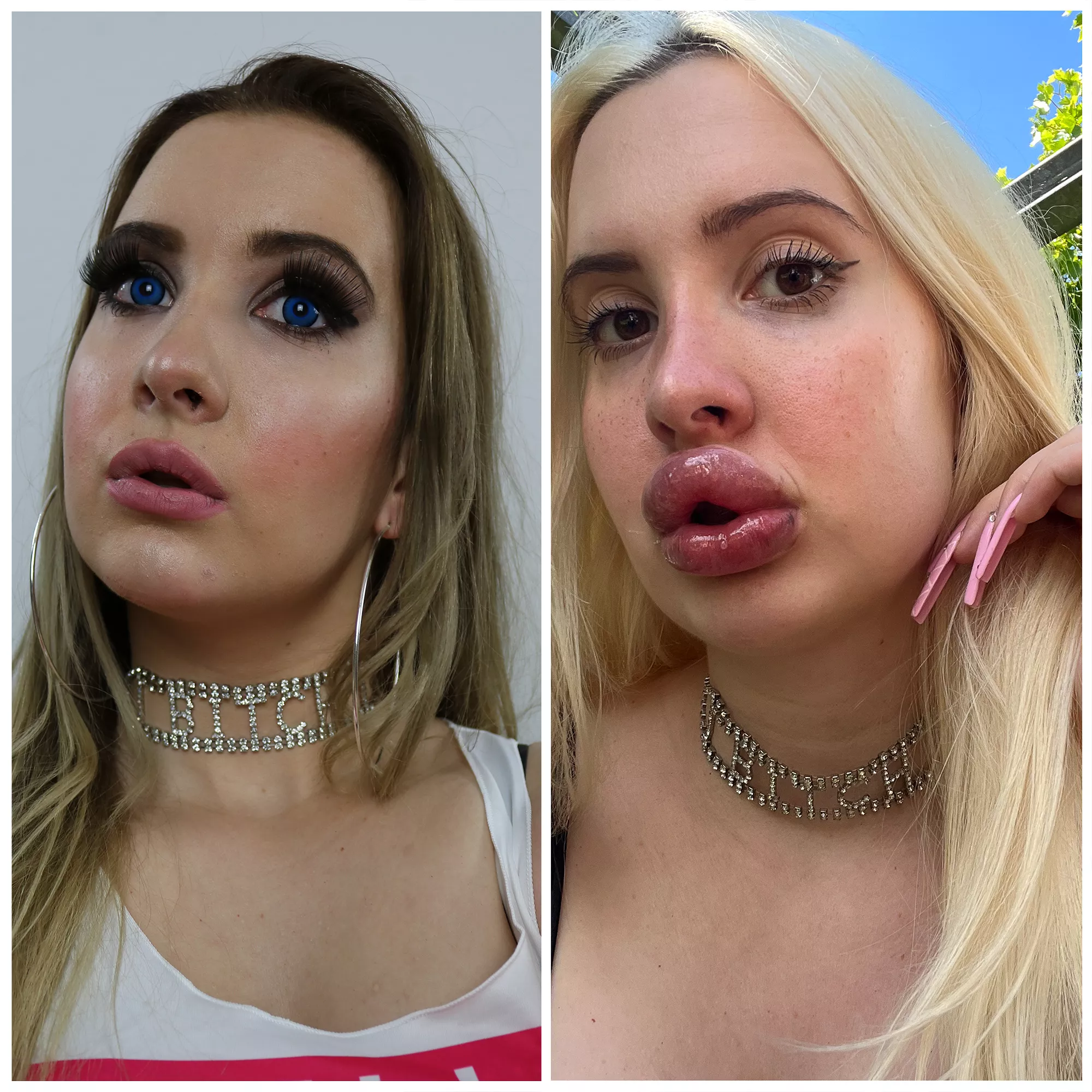 My 2018 vs 2022 bimbofication