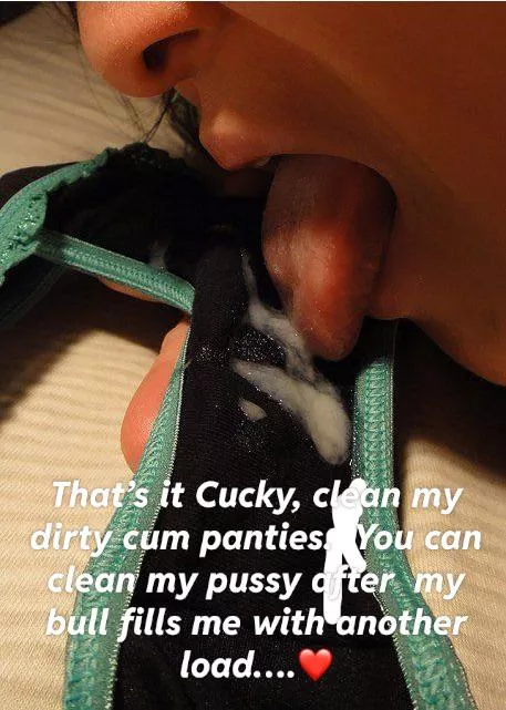 Clean my panties