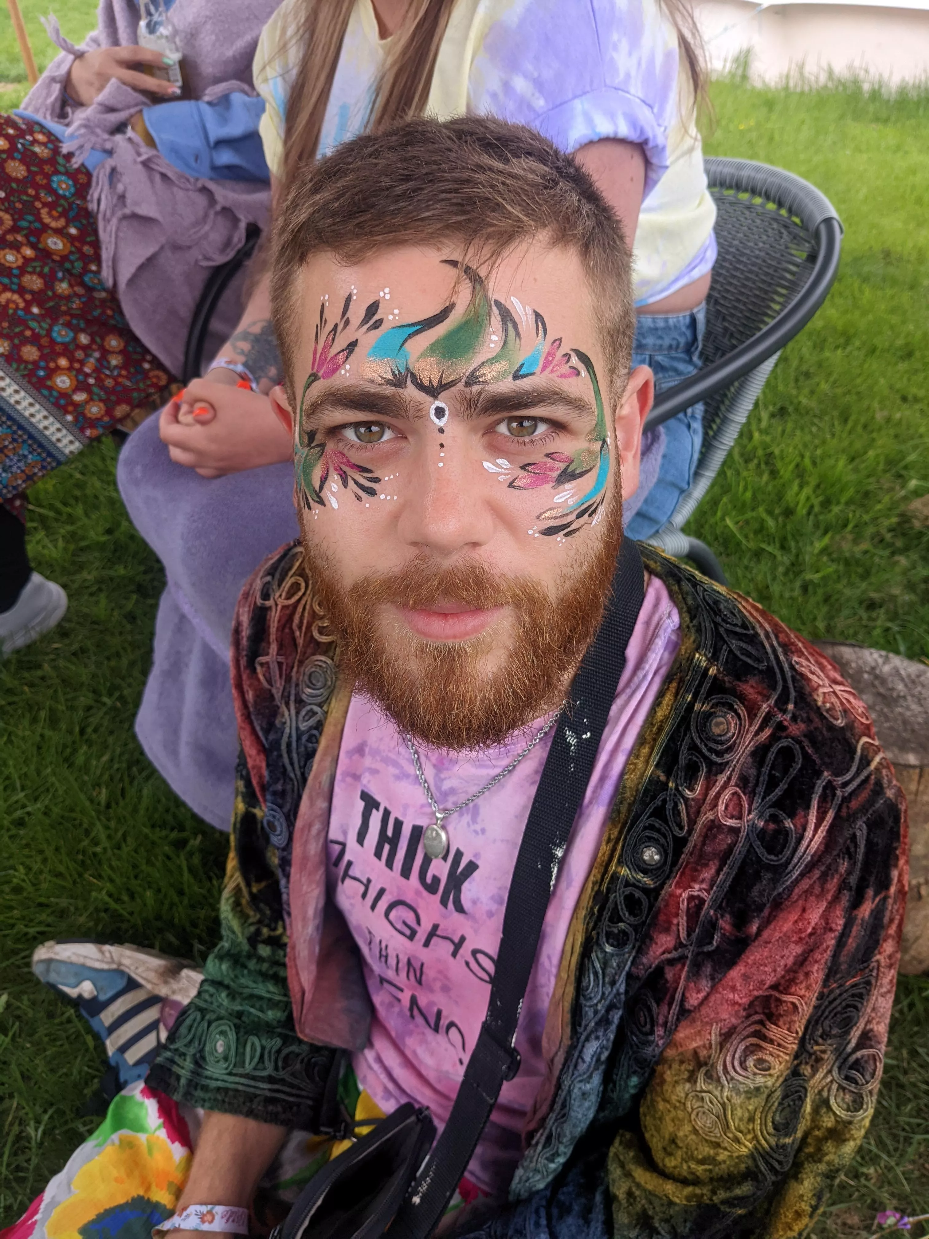 got my face painted!