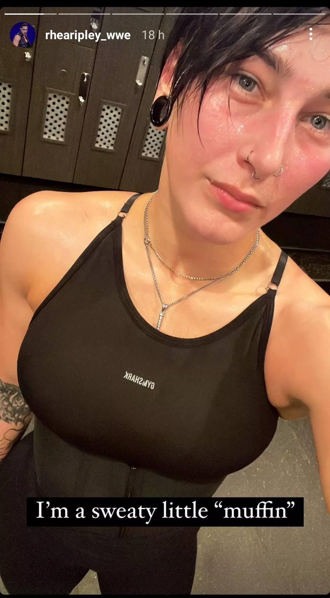 Sweaty Rhea Ripley