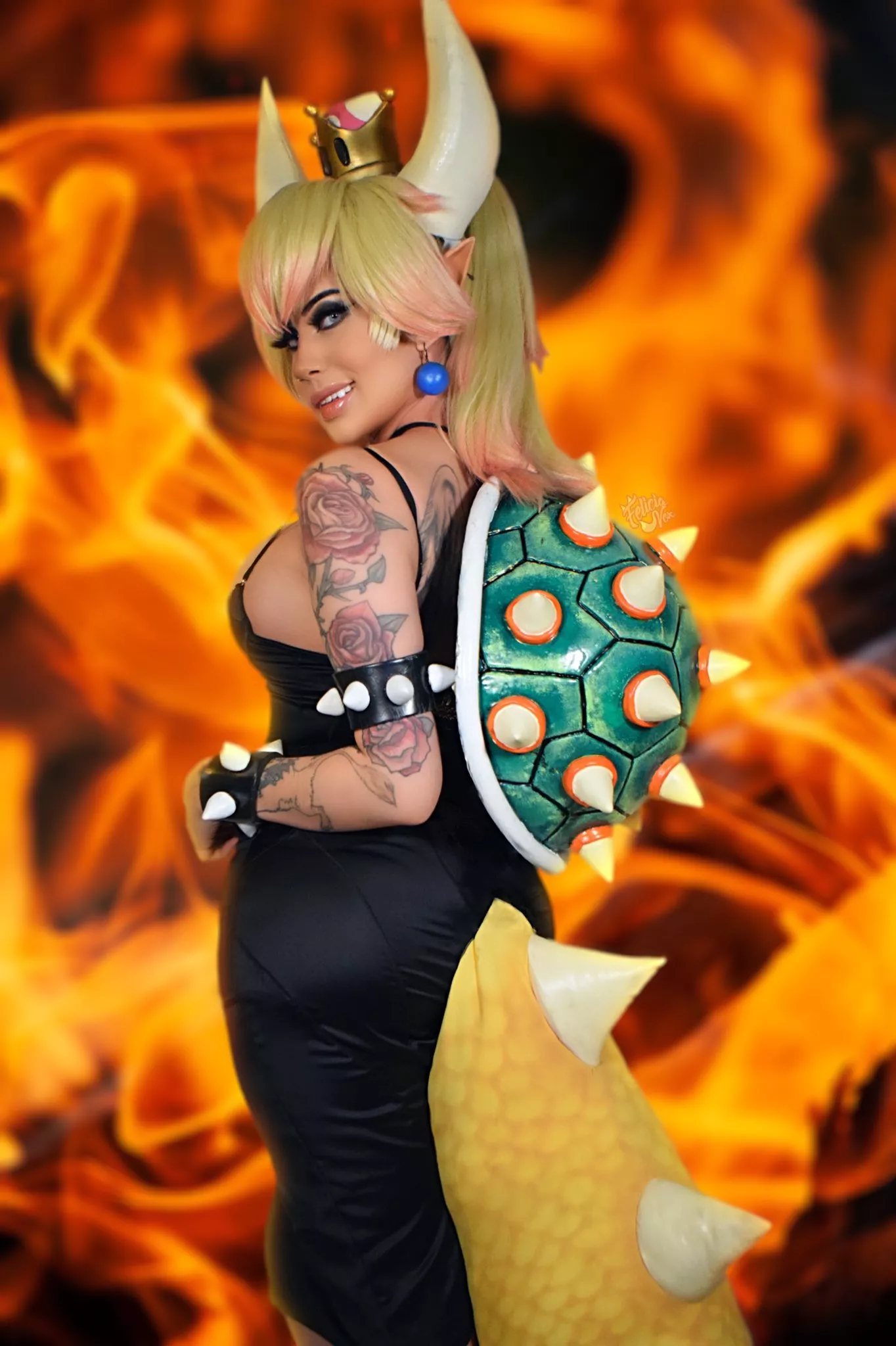 bowsette cosplay by felicia vox