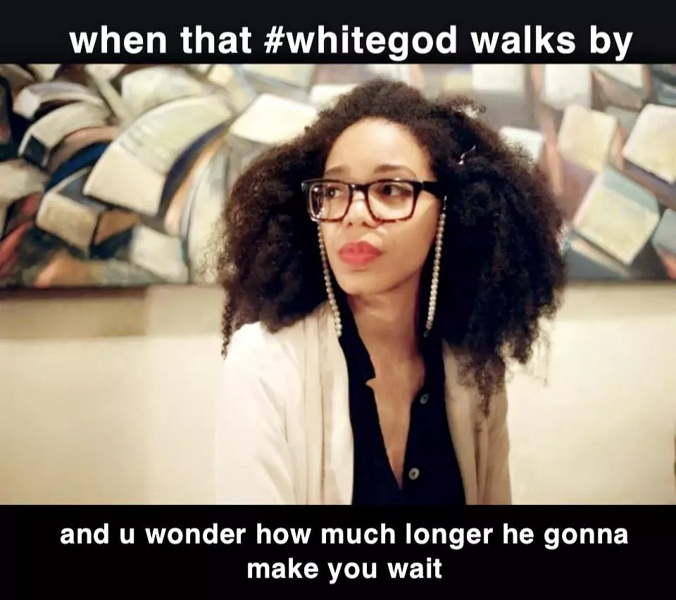 When those thoughts keep her preoccupied daily #whitegod #whiteisright