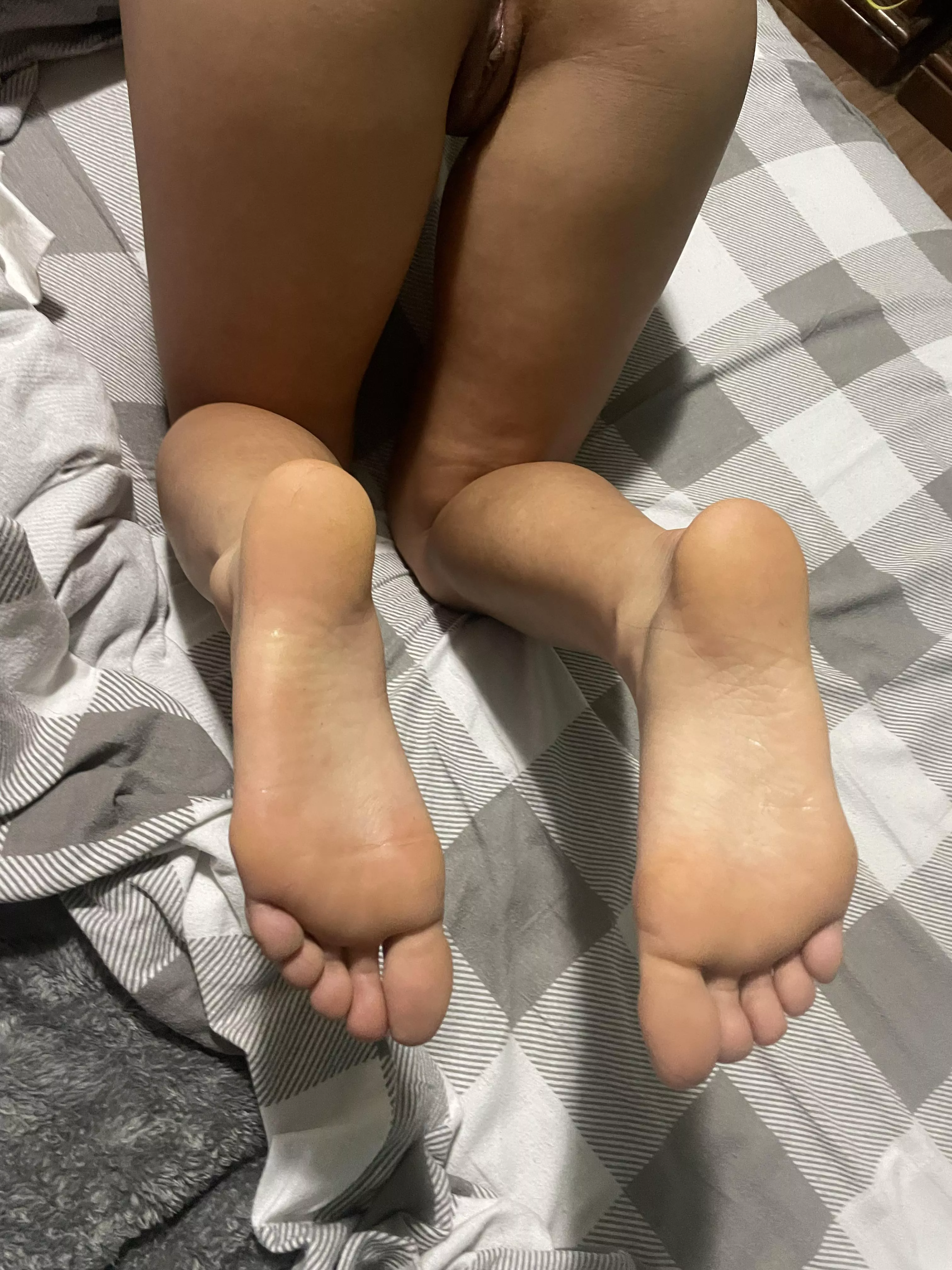 Are my feet clean enough?