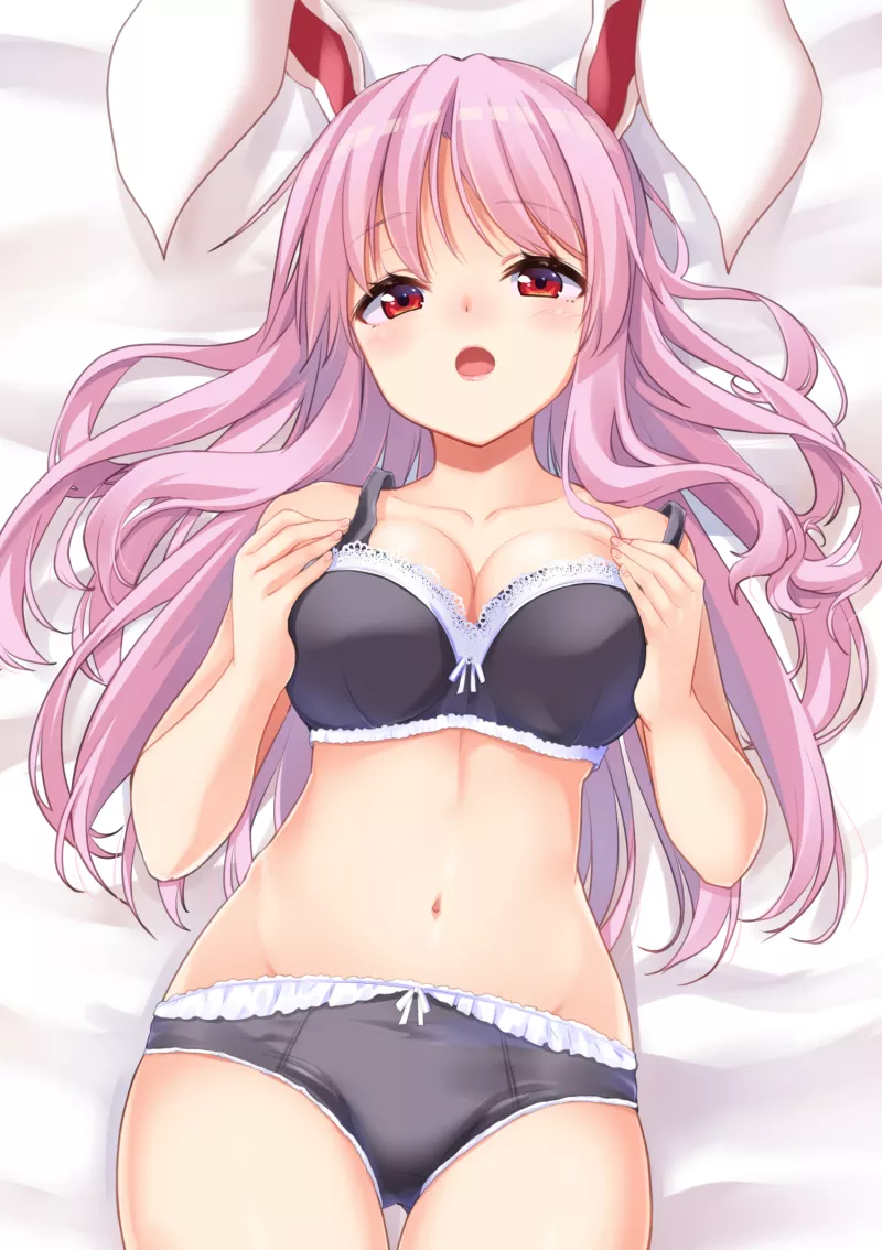 Bunny On The Bed [underwear]