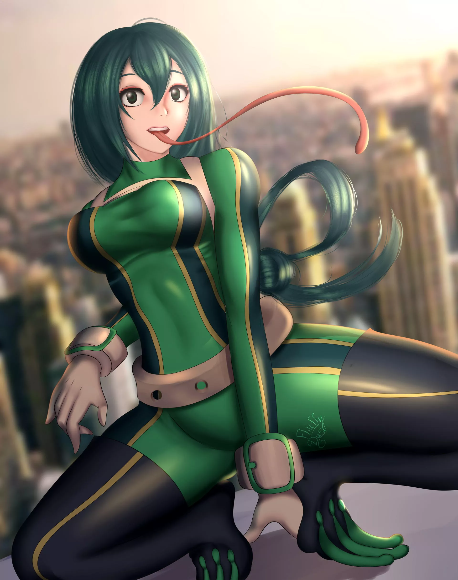 Froppy is here! (Fluffydus) [My Hero Academia]