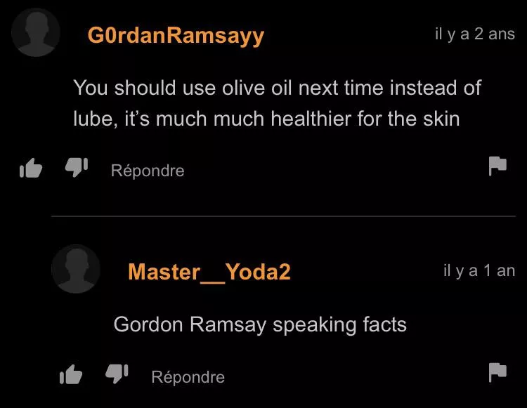 Gordon Ramsay speaking facts