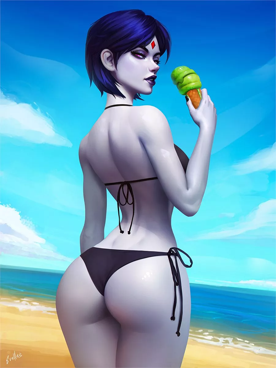 Summer Vibe Raven (EvulArt) [DC]