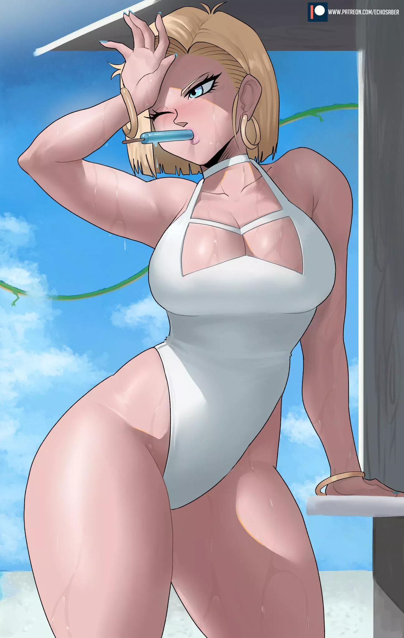 Swimsuit Android 18 [Dragon Ball Z]