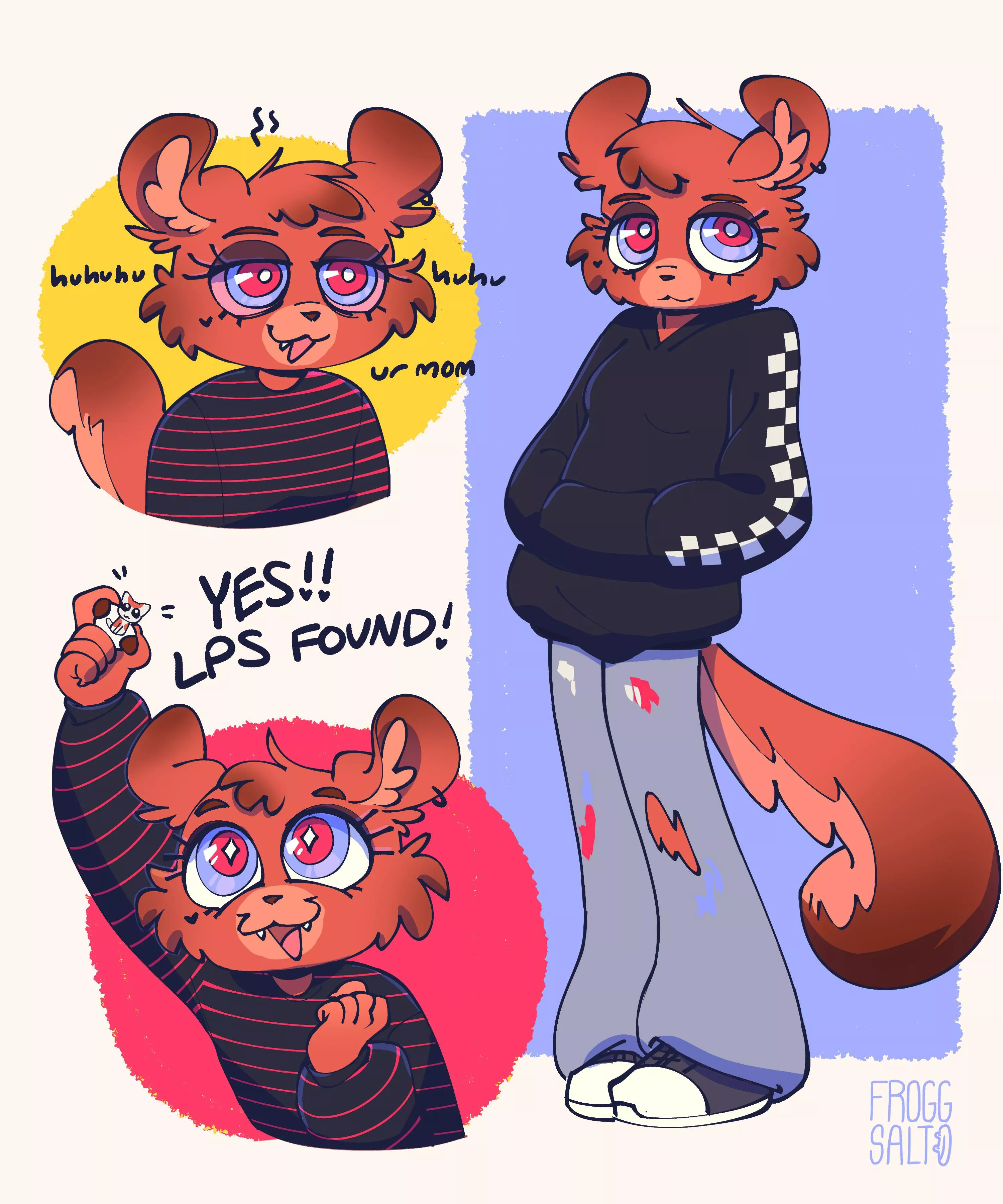 My sona! She’s a chinchilla