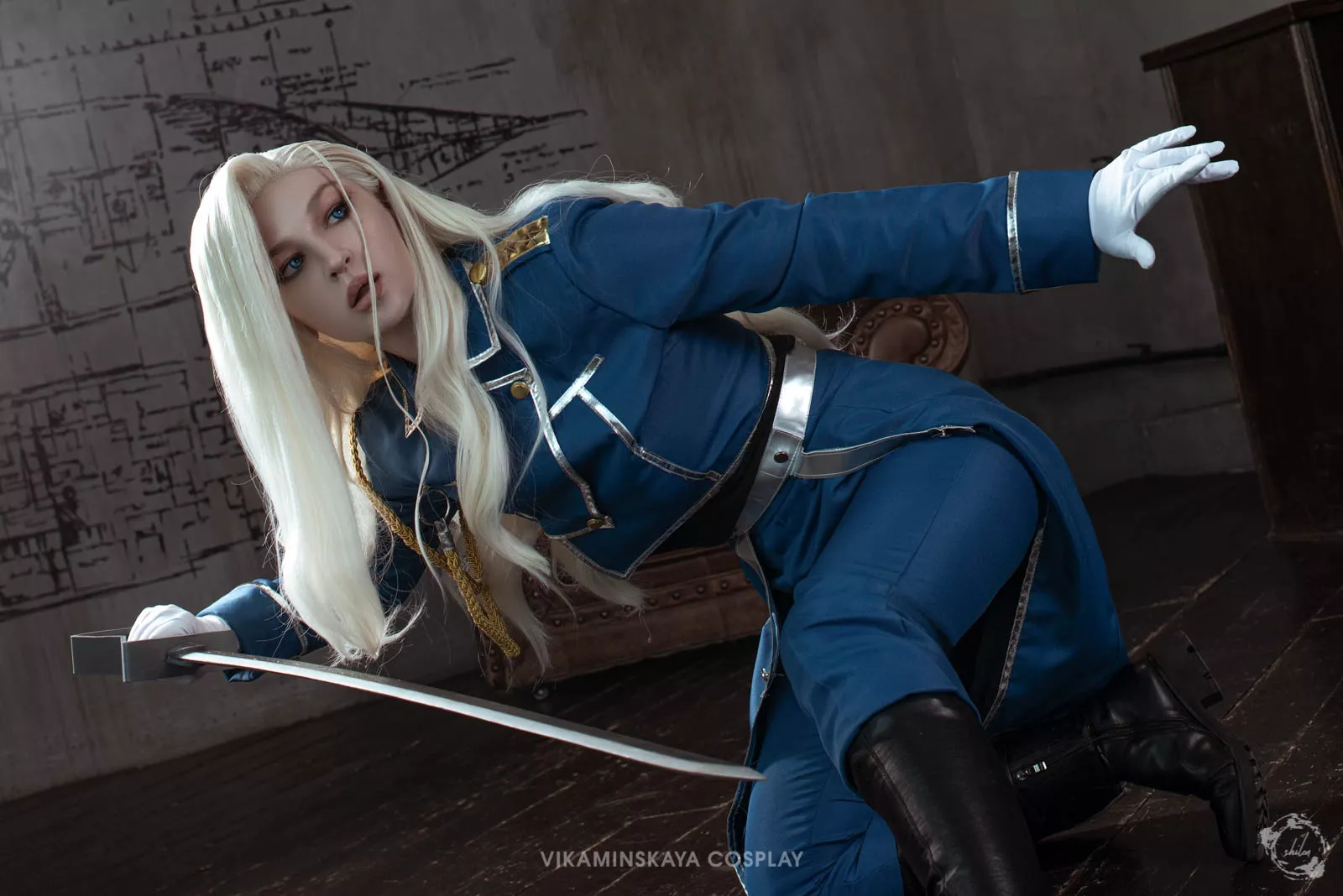 Olivier Armstrong from Fullmetal Alchemist by Me