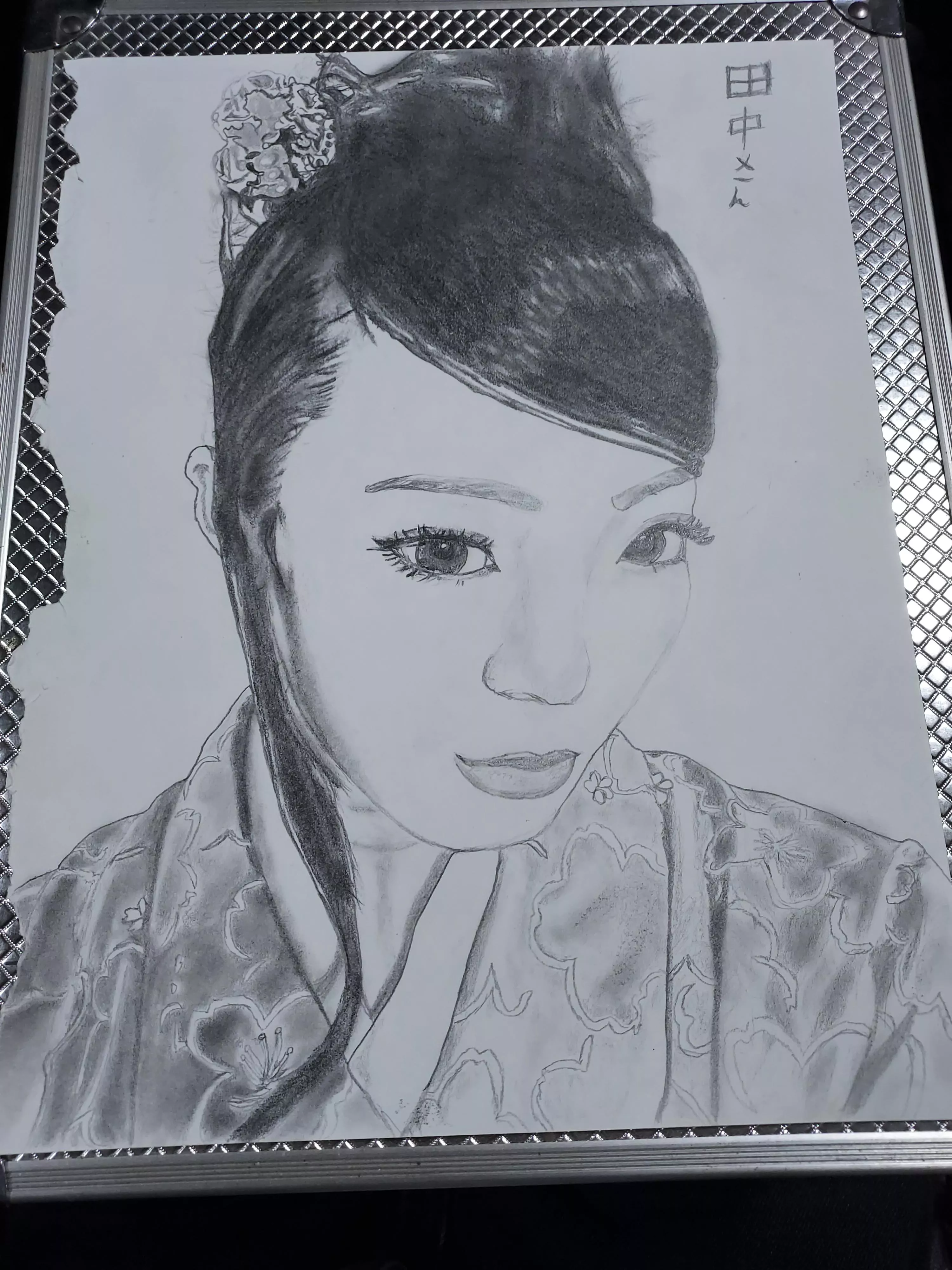 portrait of hitomi I did