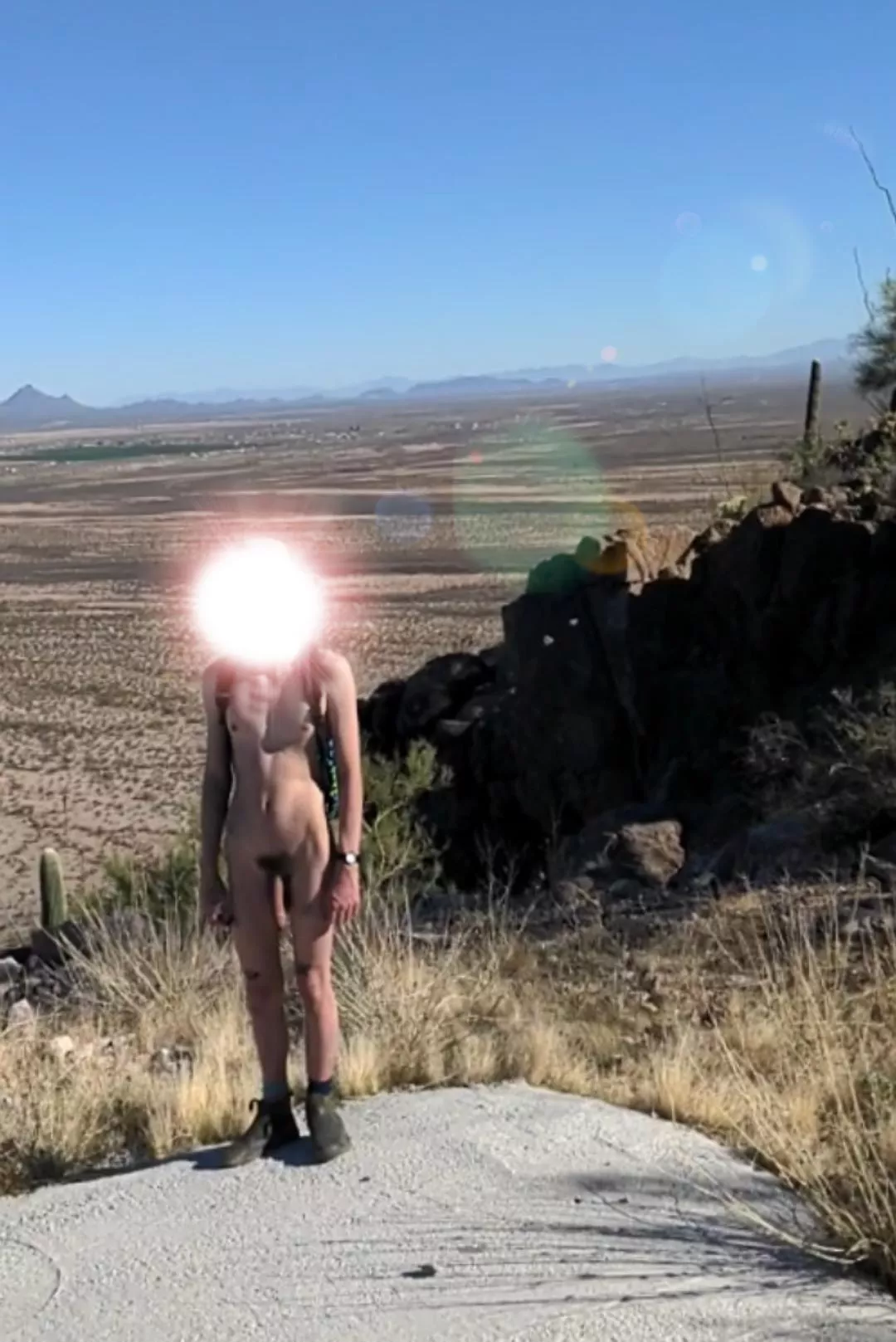 I love love love naked hikes