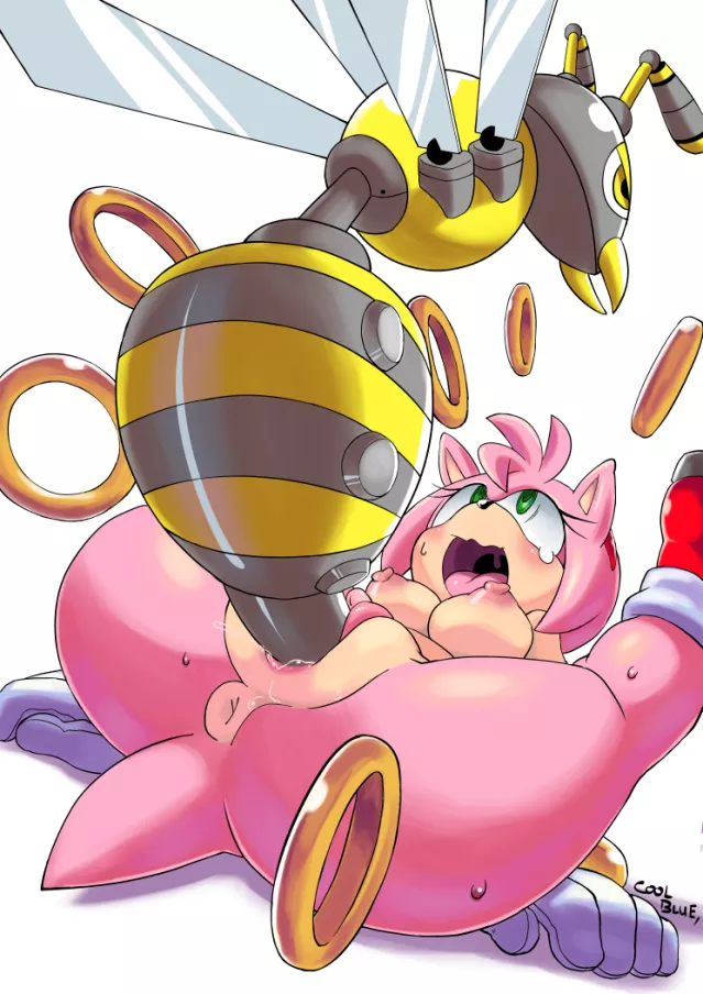 Amy gets stung (Artist Unknown)