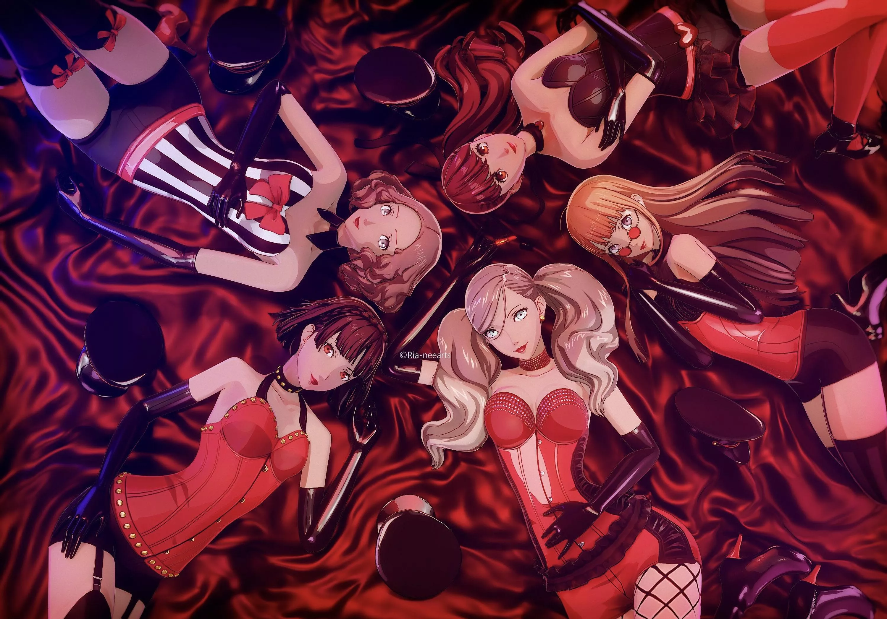 The P5 Girls ❤️🖤