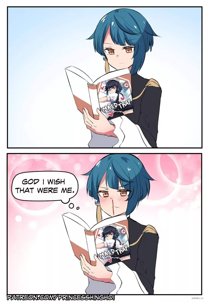 This is literally me when I read trap manga ðŸ¤’ [by Princess Hinghoi]