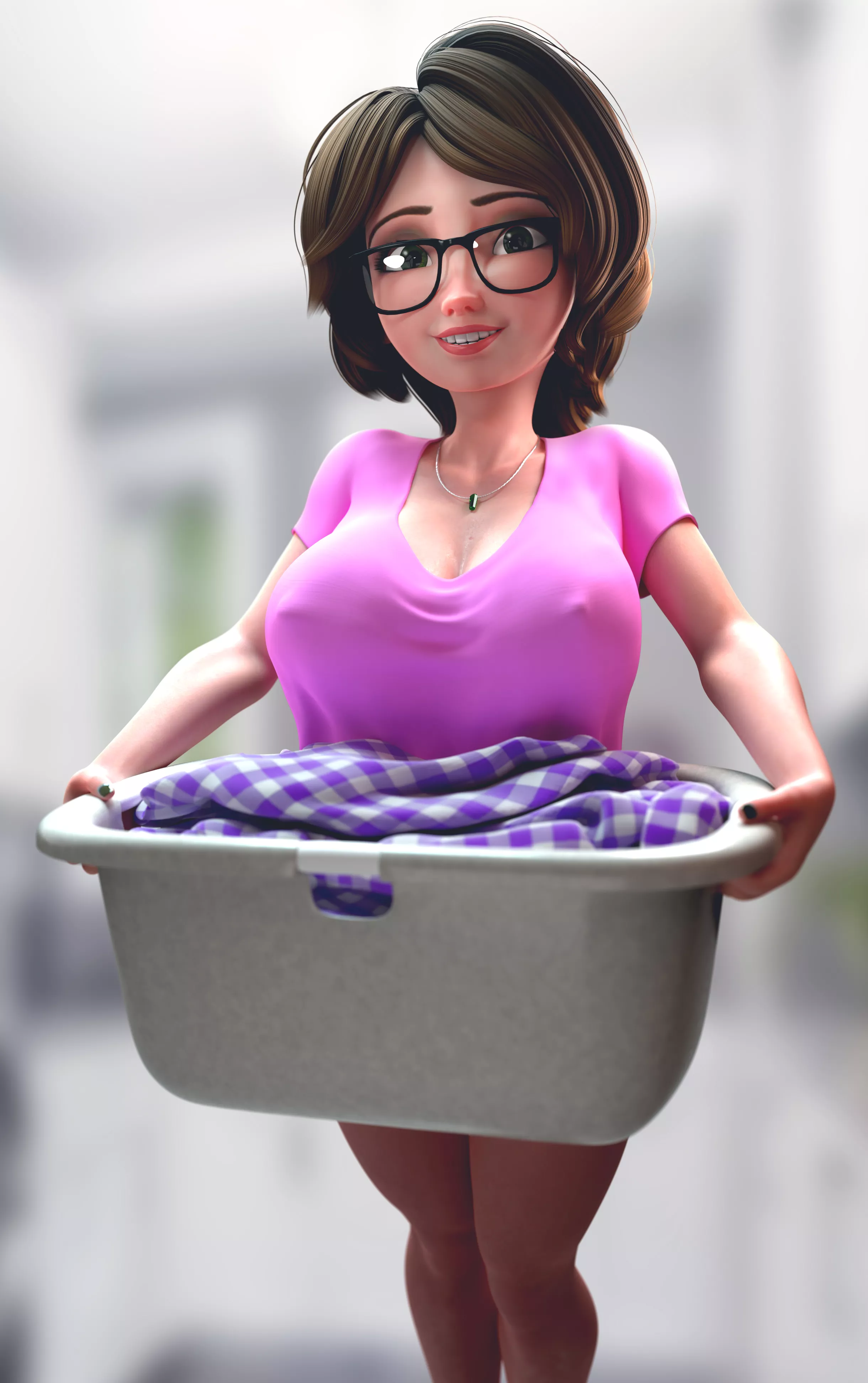 Aunt Cass - Laundry Day (Batesz) [Big Hero 6]