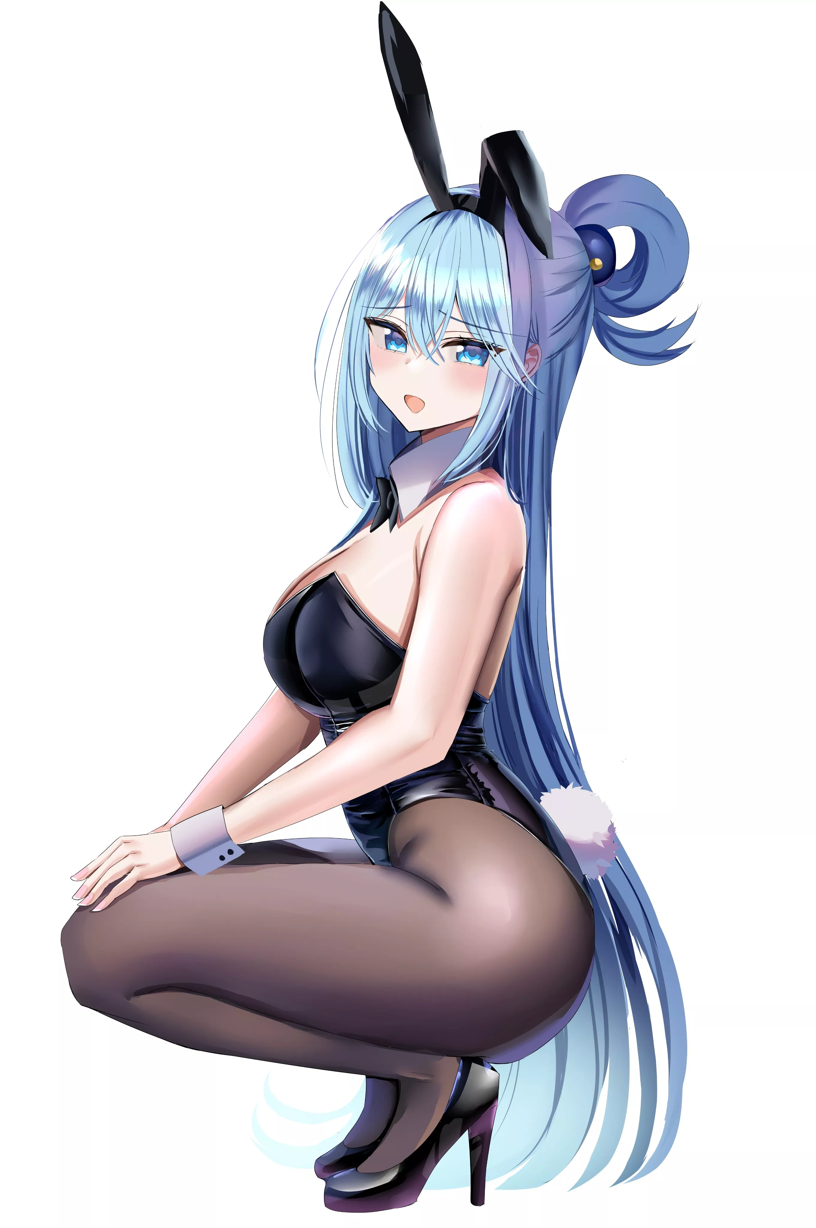 Bunny Aqua Thighs