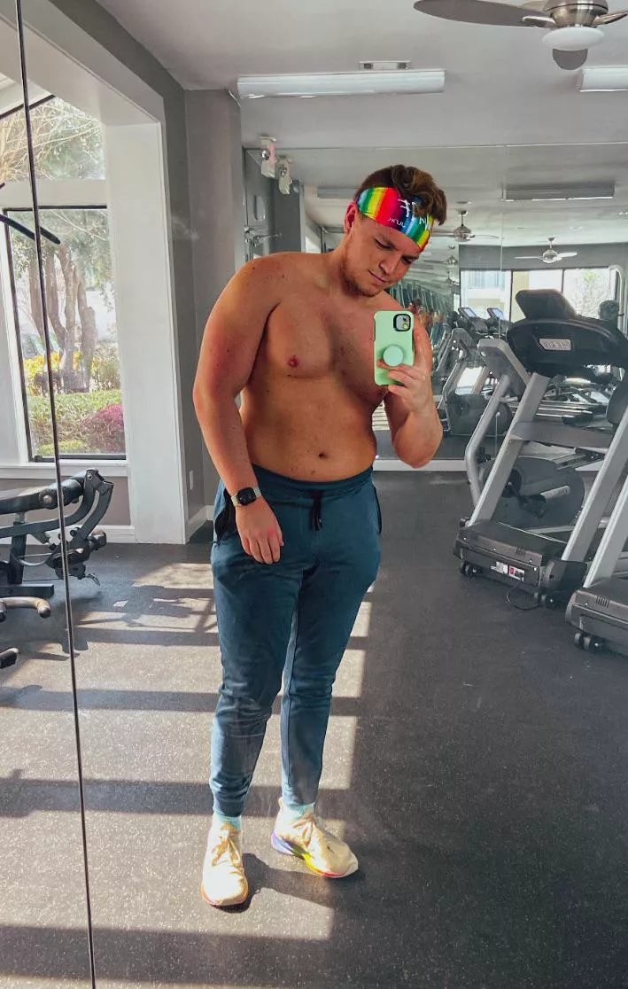 Had to do a pride themed workout this year