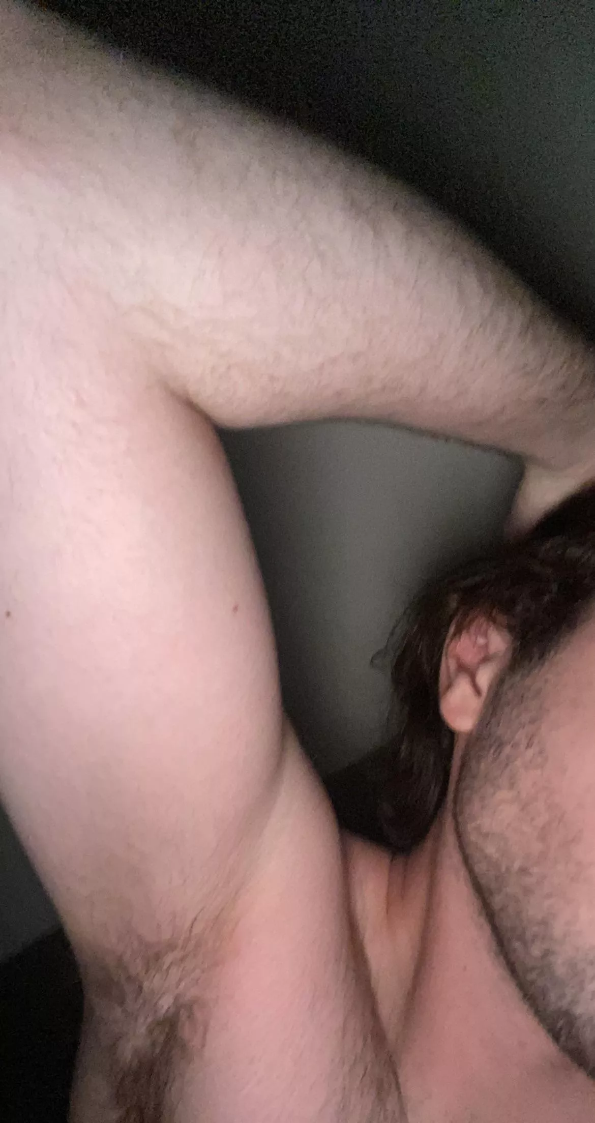 hairy pits, hairier chest