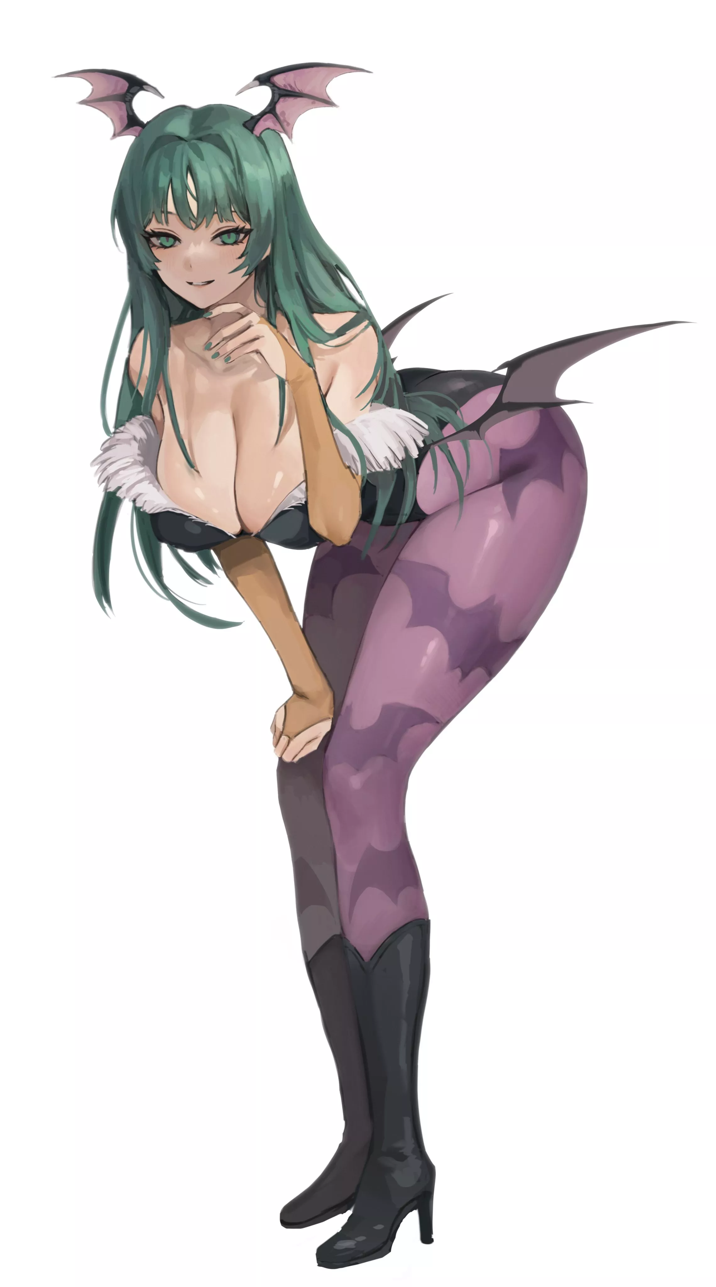 Morrigan Aensland [Dark Stalkers] (by gompang_11)