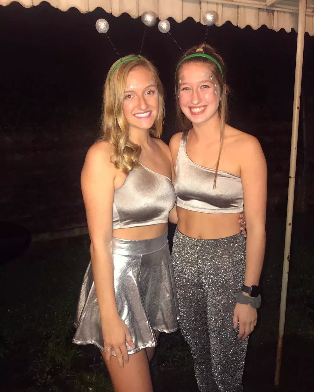 Silver Alien Outfits