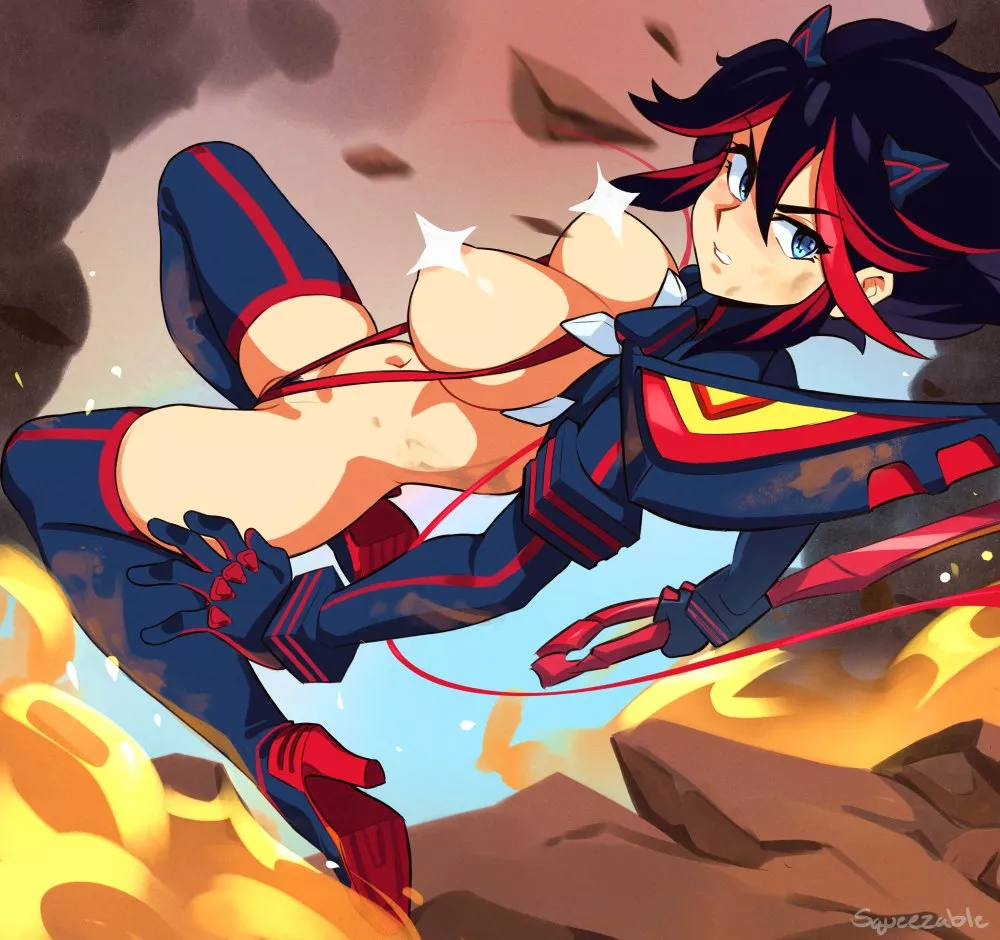 Art by @squeezabledraws on twitter also if any has any new klk art by them send pls <3