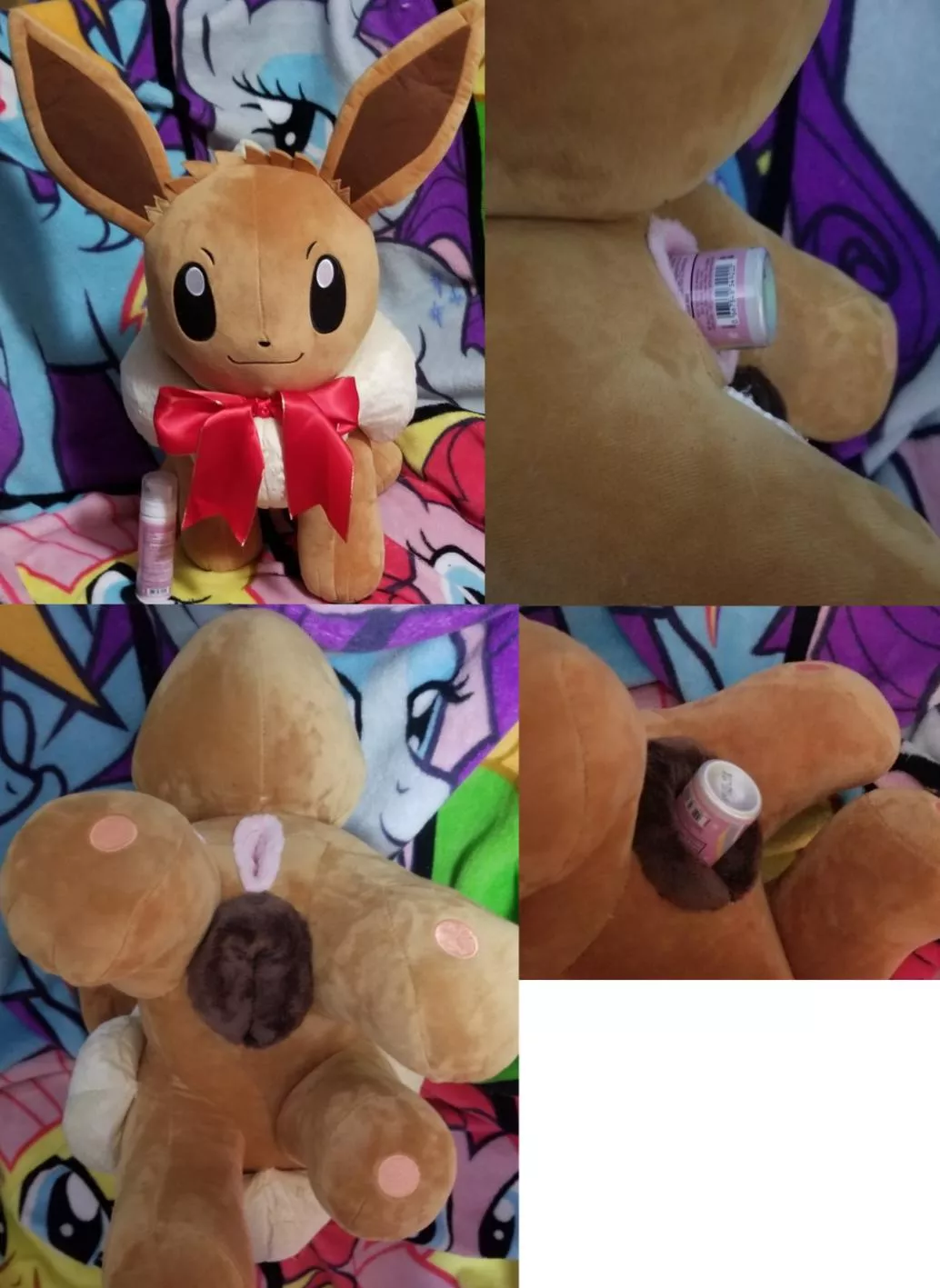 Recently commissioned NSFW fuckable large feral female Pokemon eeveelution Eevee with useable anus and canine pussy/cookie [f]