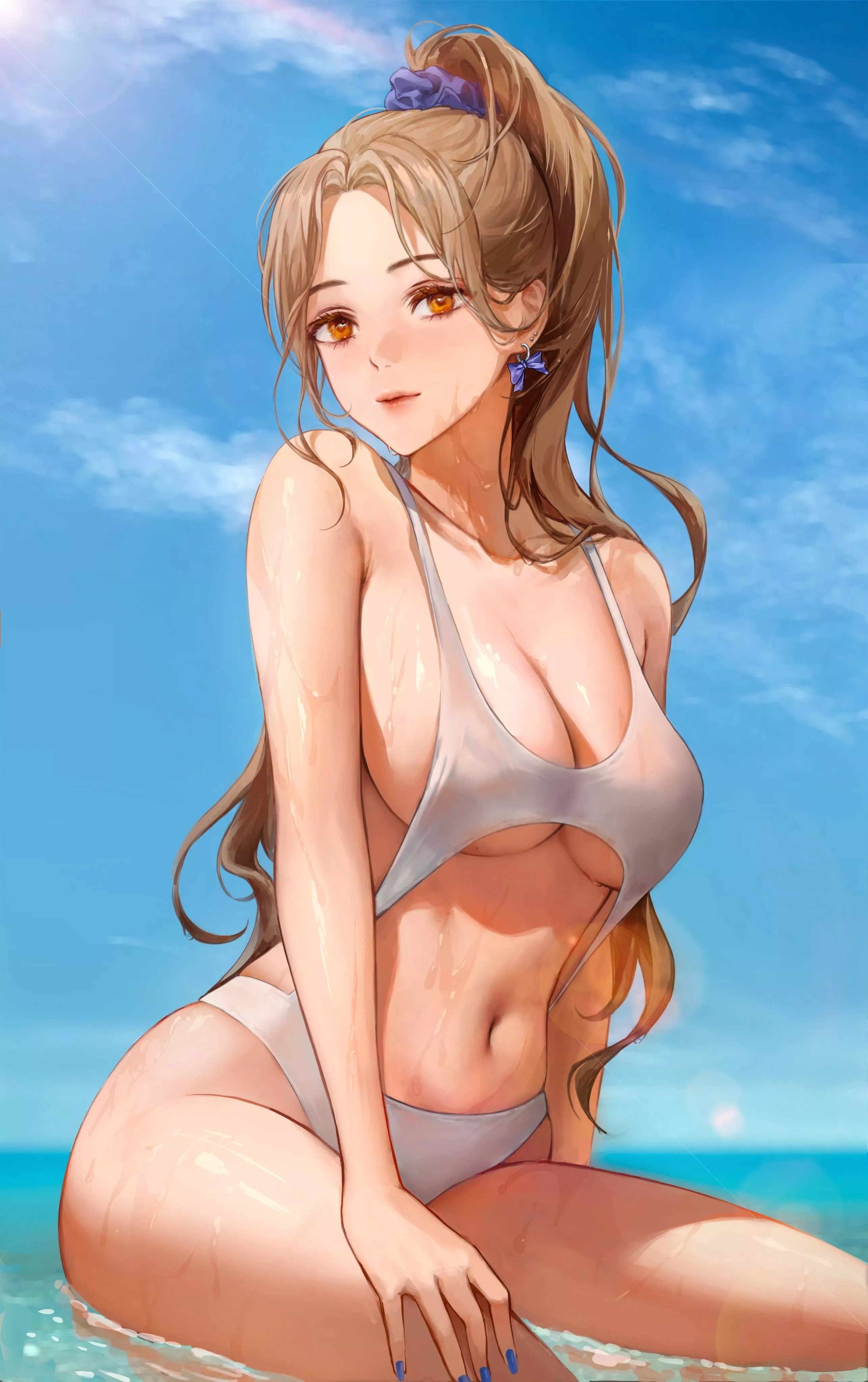 At the Beach [Artist's Original]