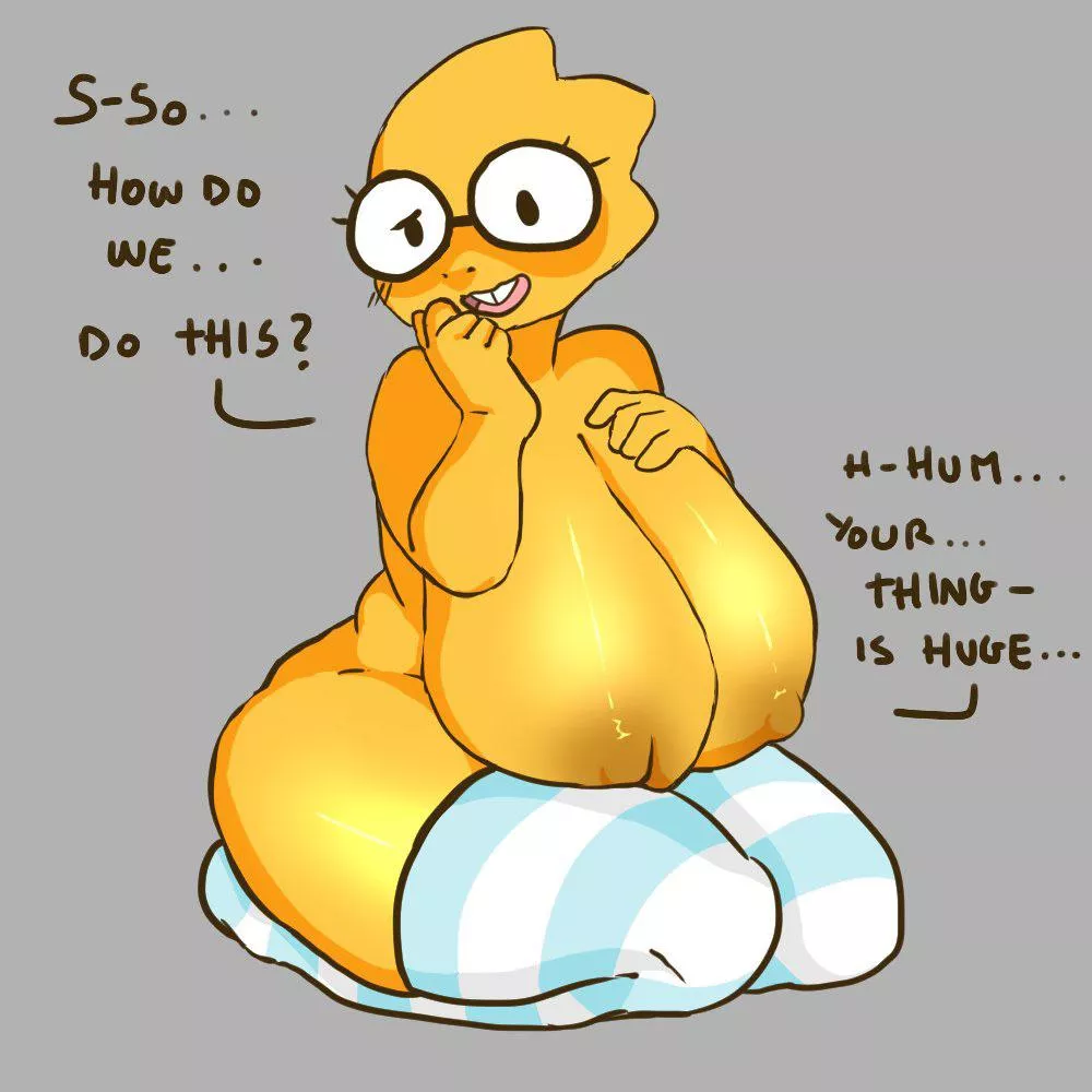 First Time? [Alphys]