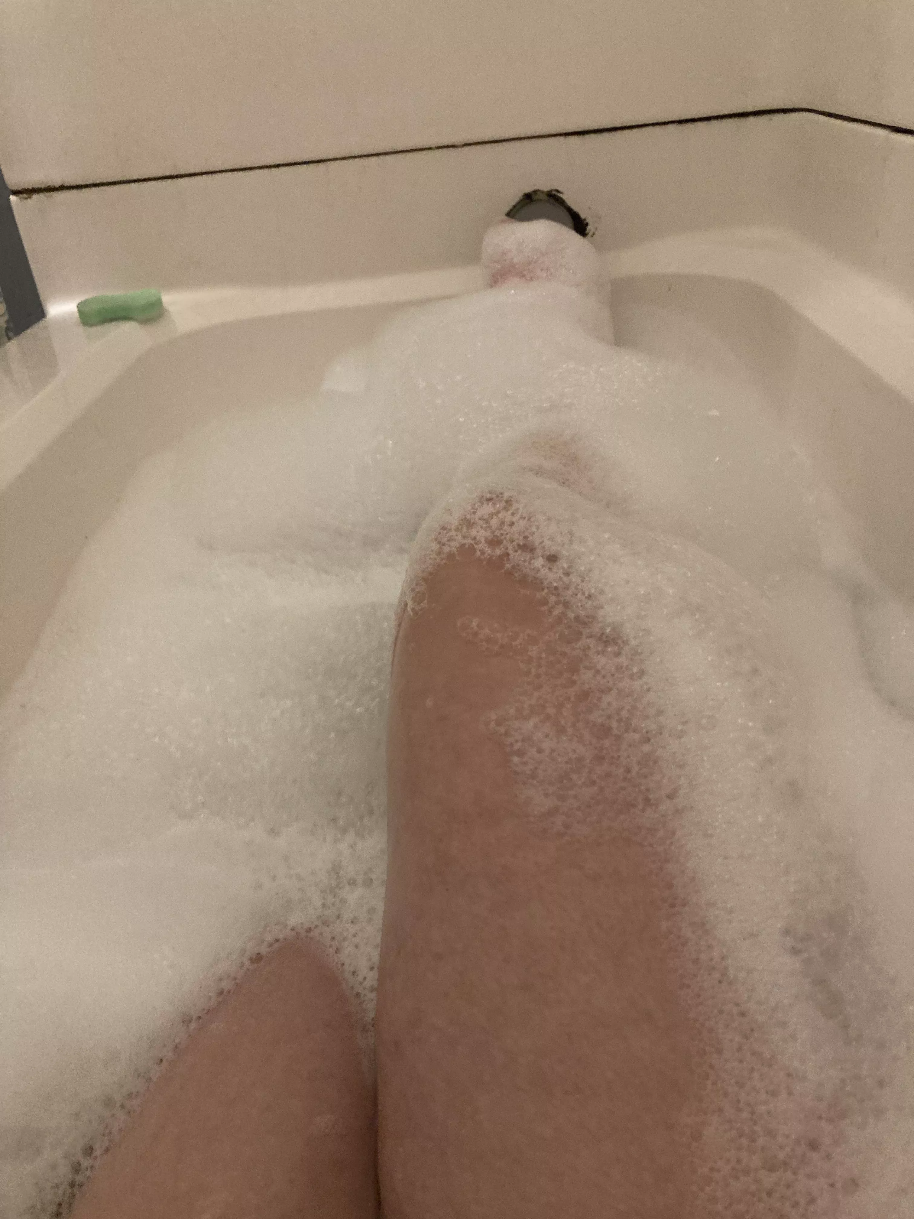 I love bubble baths