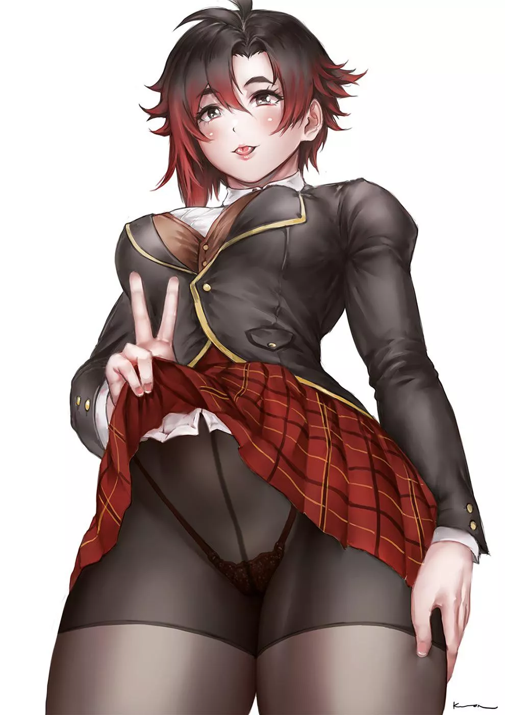 Ruby Being A Bit Cheeky (PrinzKuon)