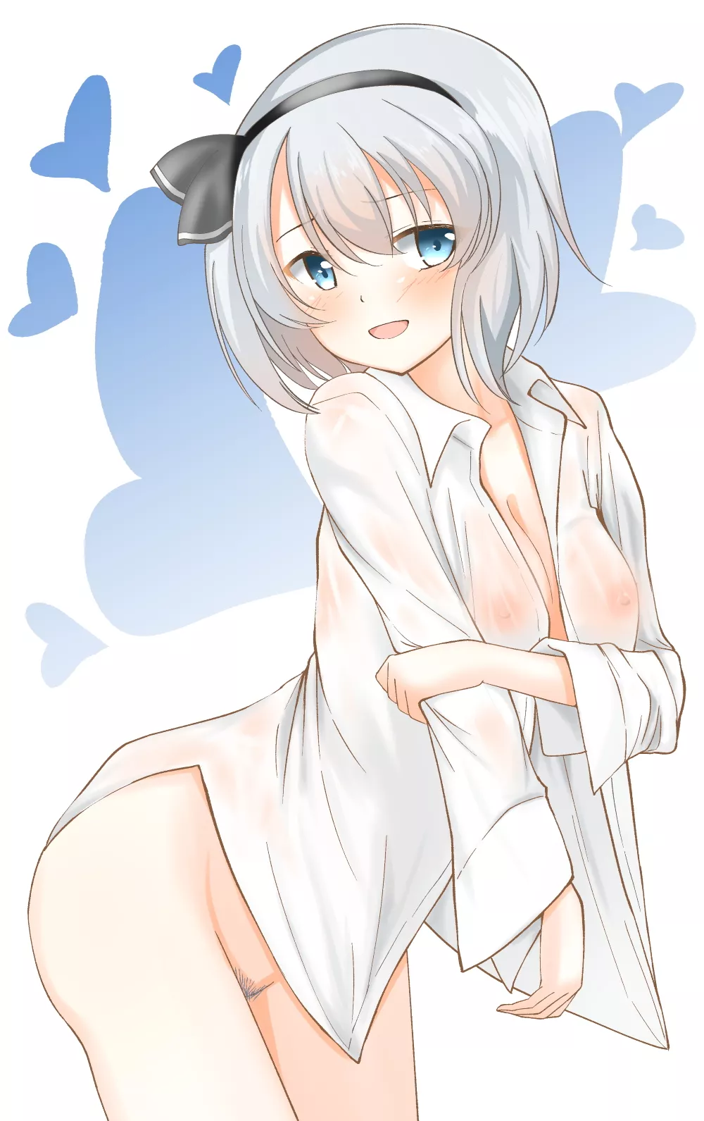 Youmu With Only A Wet Shirt [Ecchi]