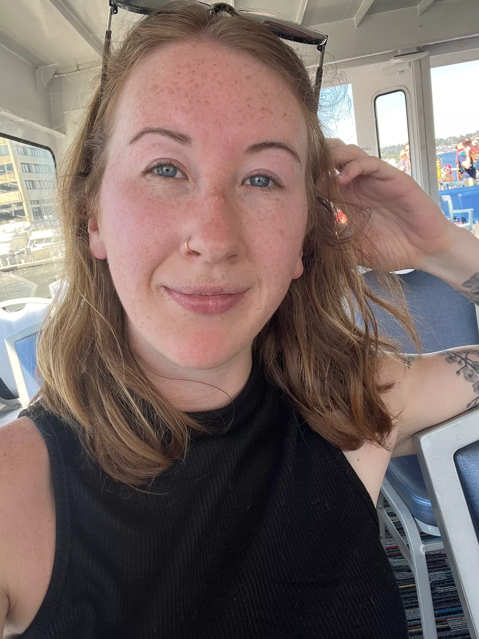 Collected some new freckles!