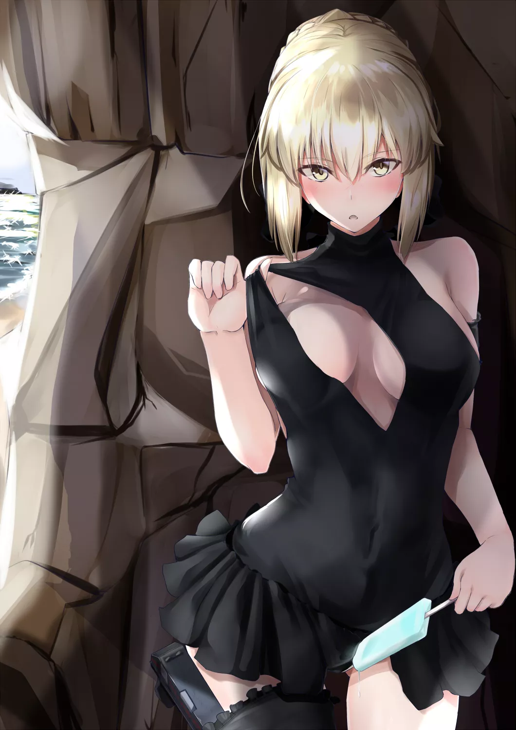 Private Beach With Salter