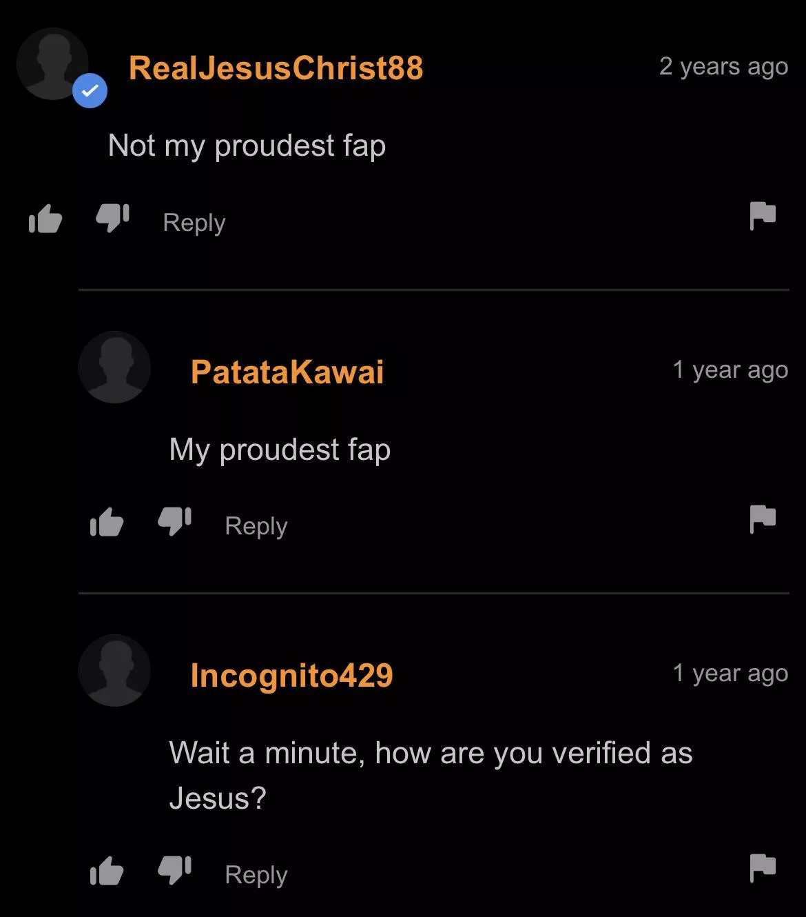 Verified as jesus my guy