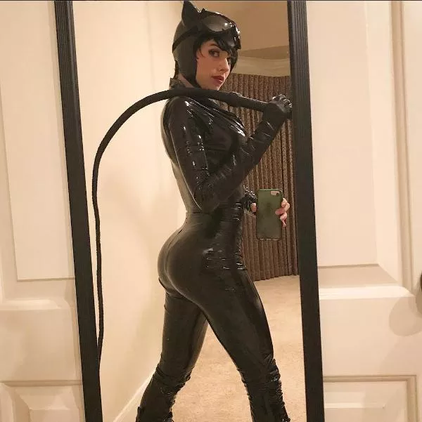 Catwoman, meow.