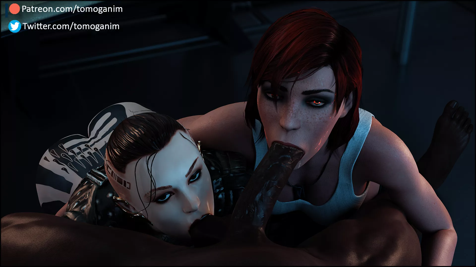 Jack & FemShep (Tomoganim)