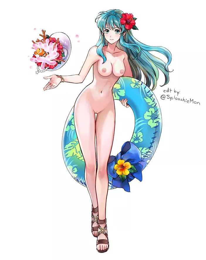 Summer Eirika edit (+Damaged art on twitter @SplooshieMon)