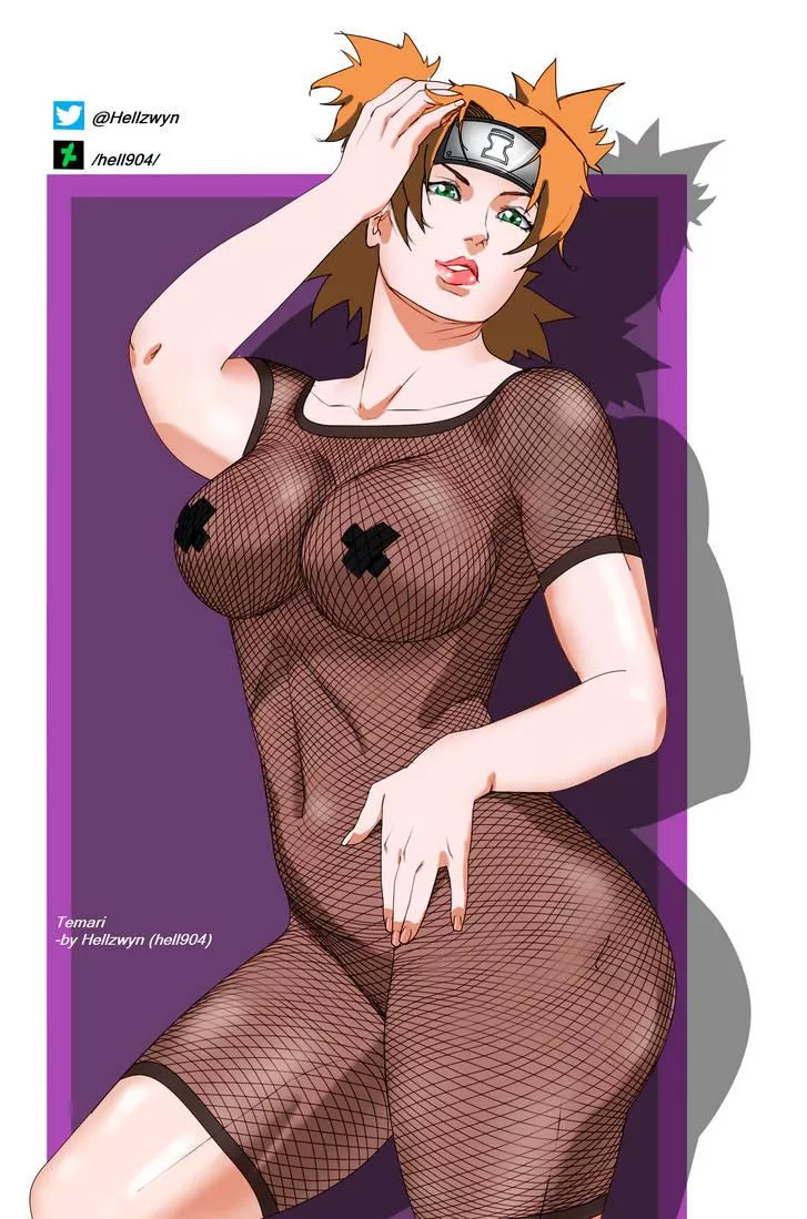 Temari in fishnets