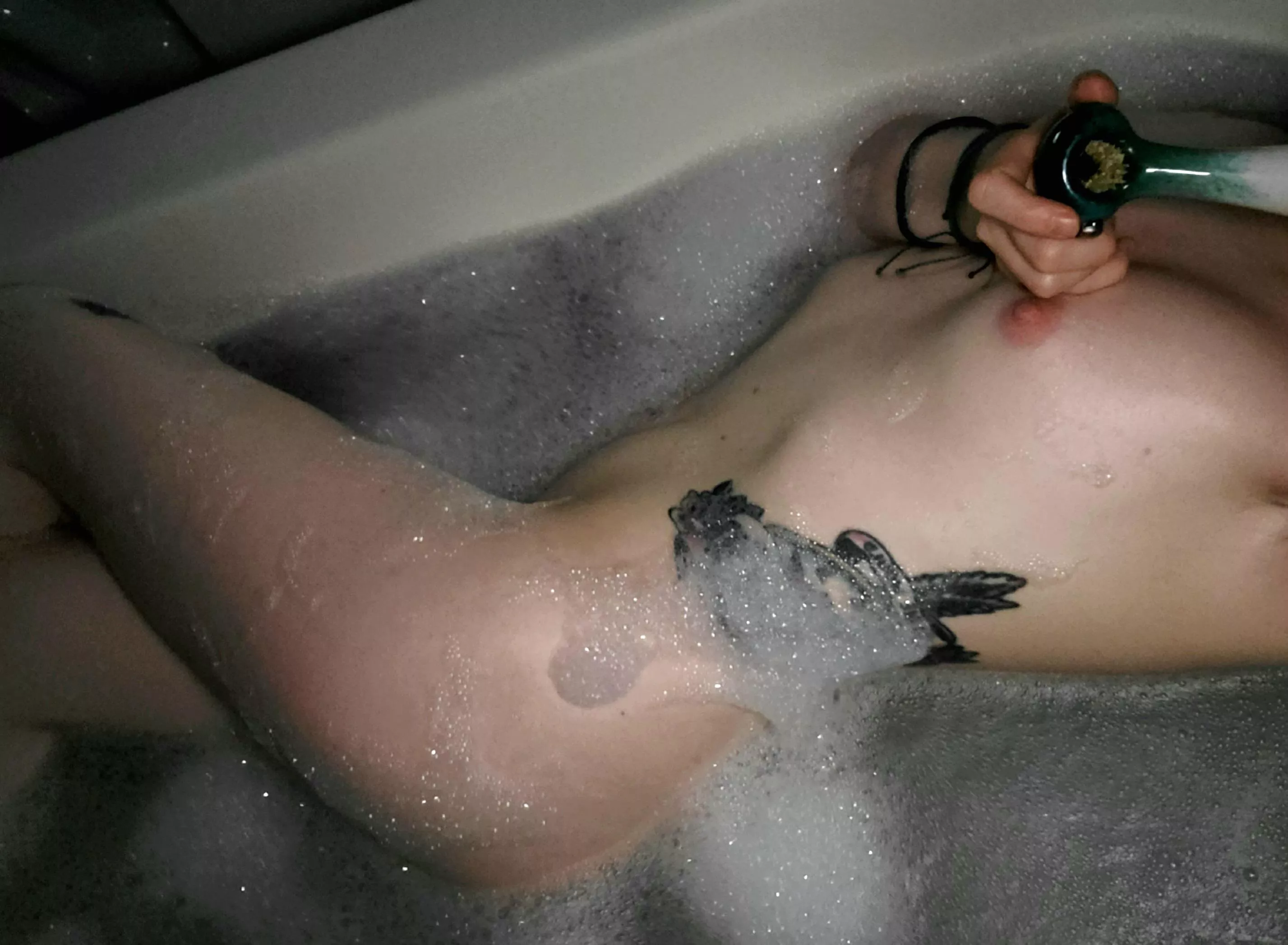 come join me [f]or a bowl and bubble bath