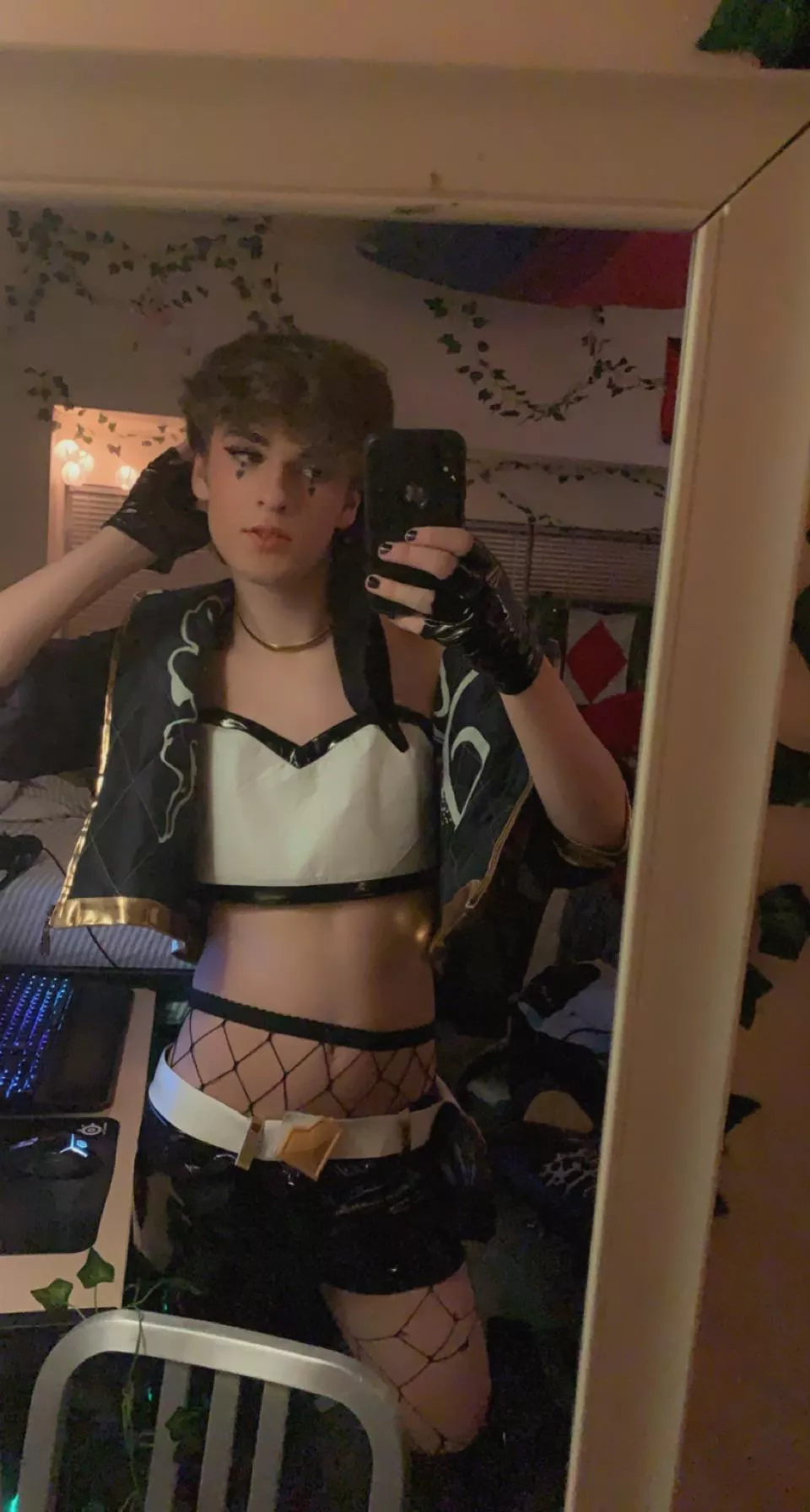 Kda akali hits diff as a femboy