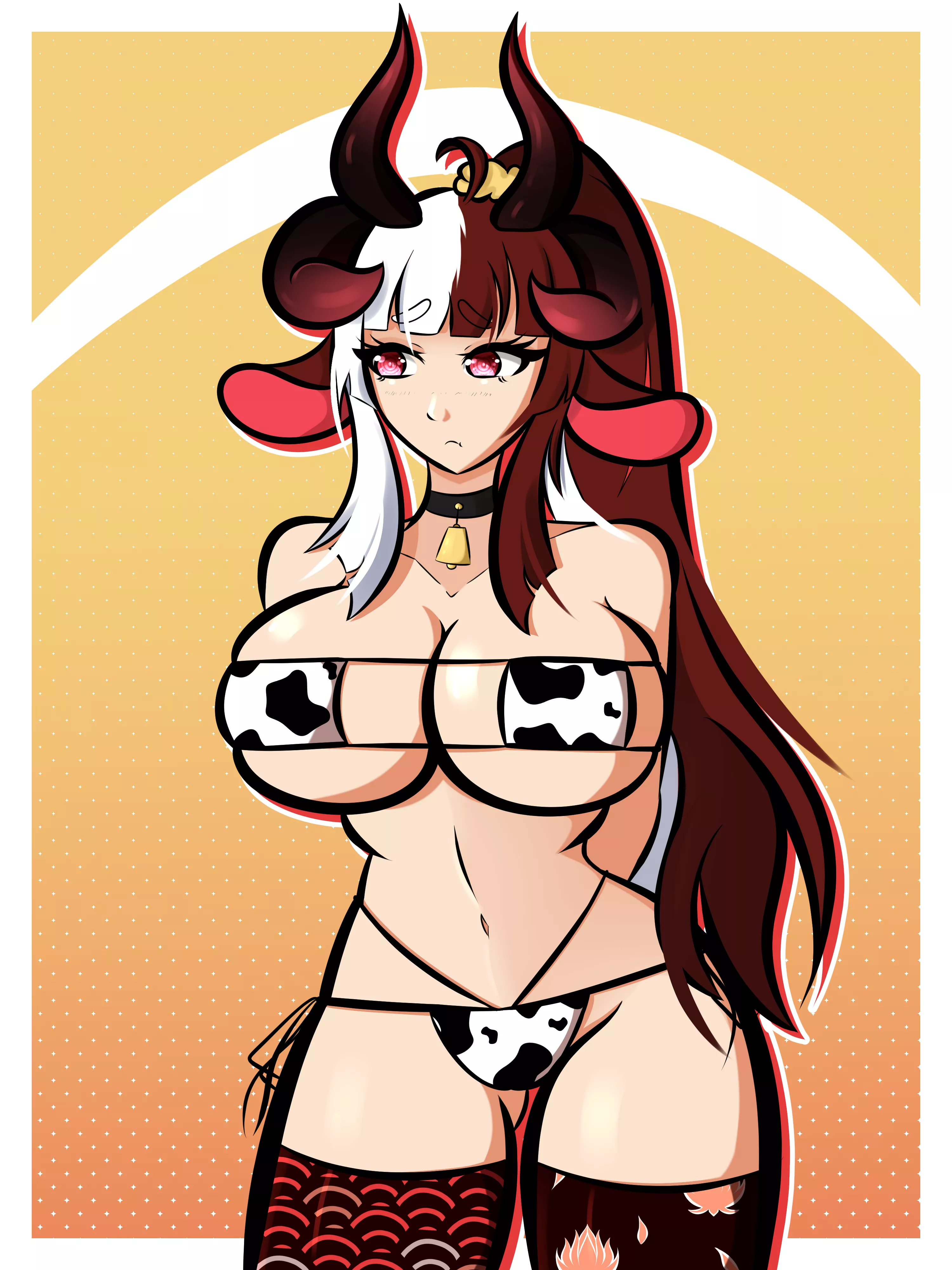 Minotaur Cowkini [OC] (PeppermintBanana)